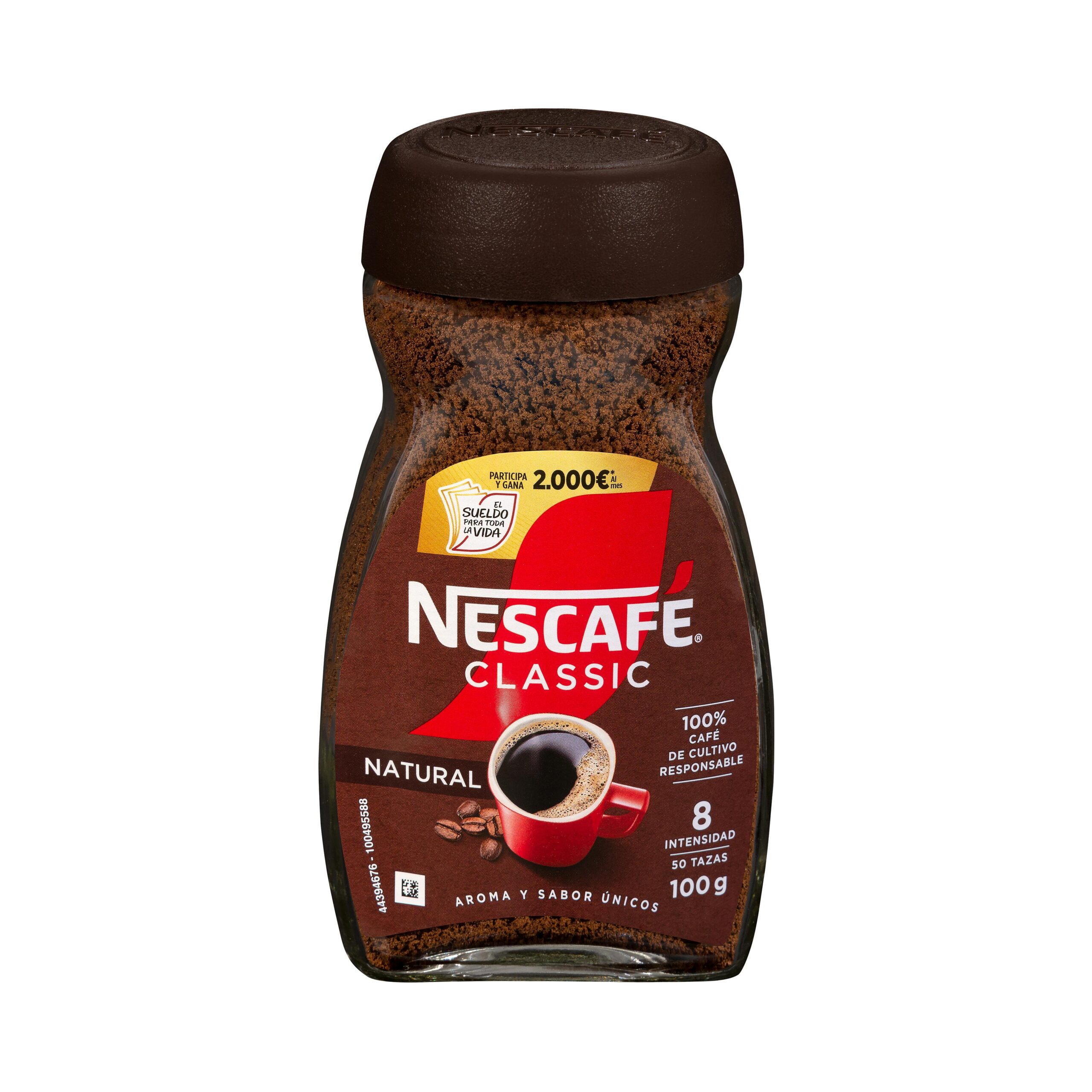Café soluble natural Nescafé classic