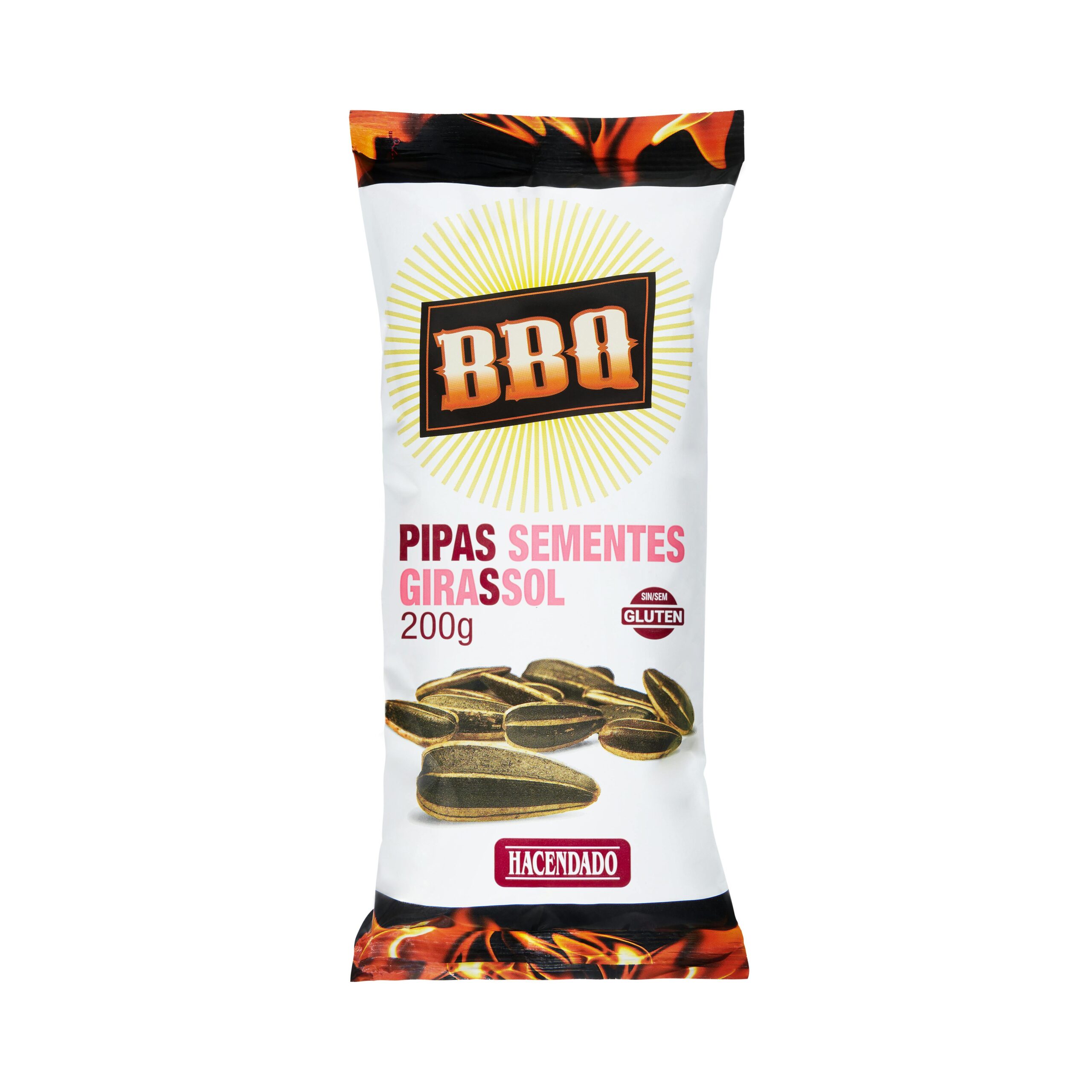 Pipas girasol barbacoa