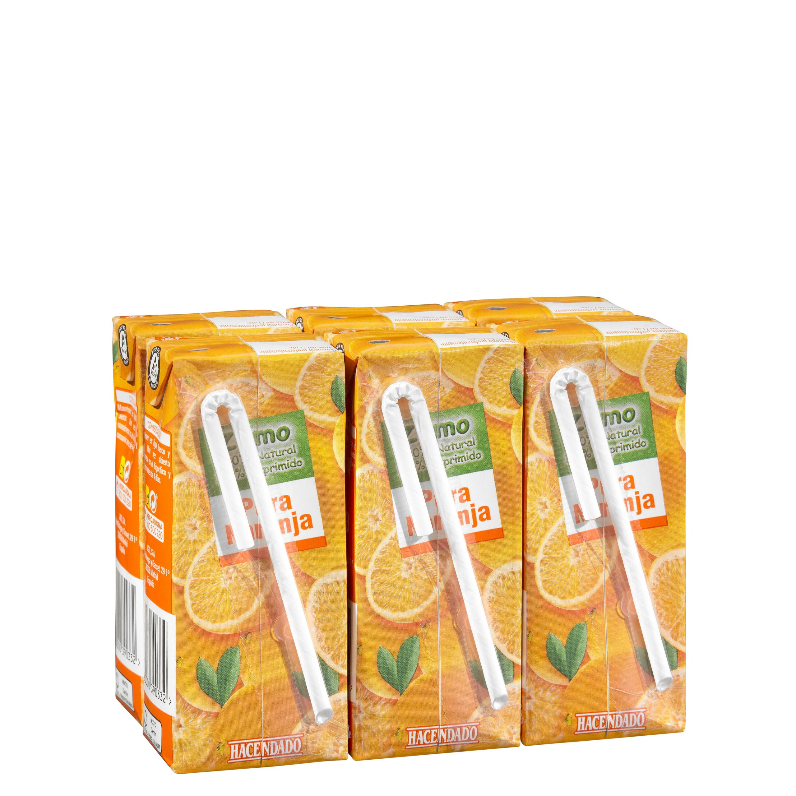 Zumo pura naranja Hacendado