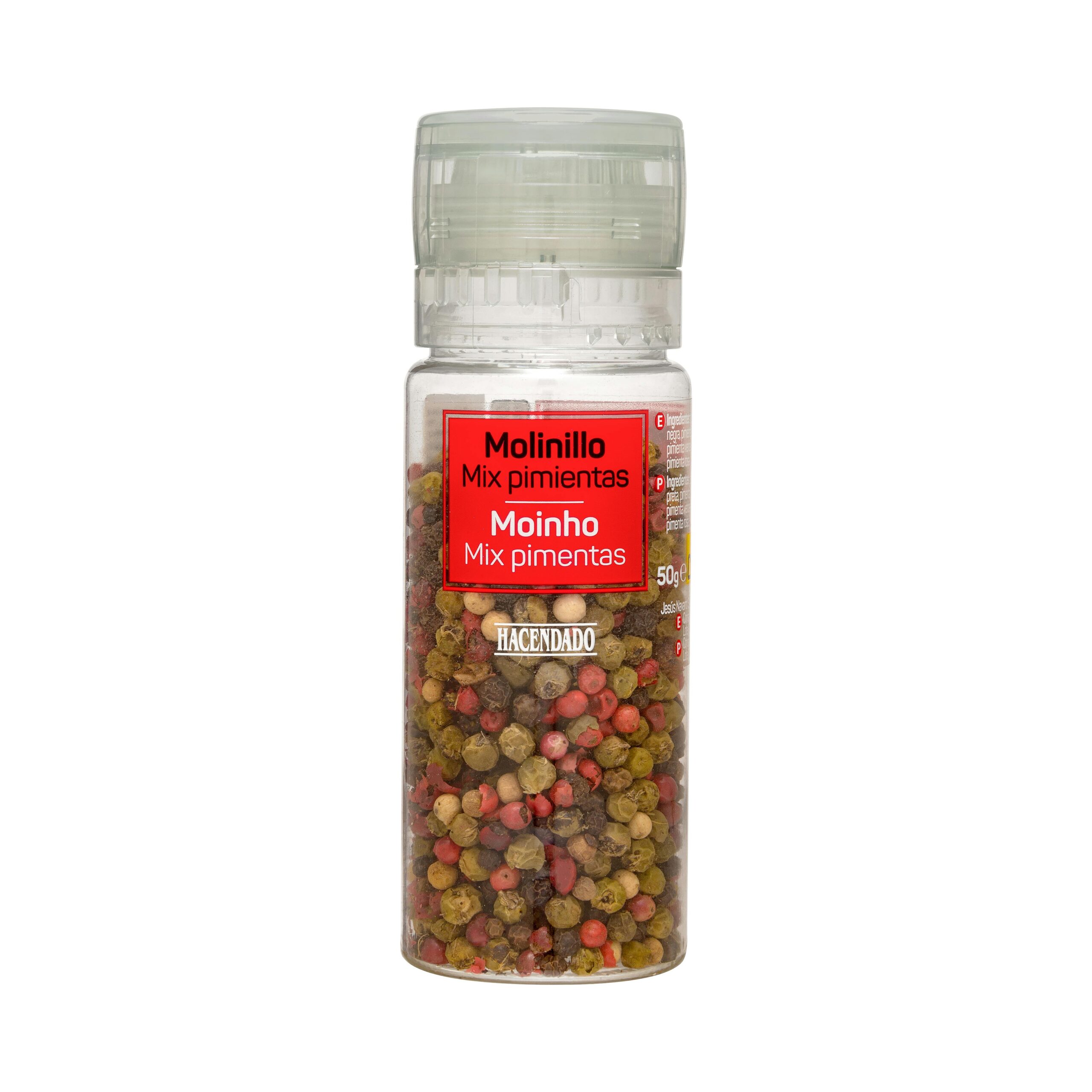 Molinillo mix pimientas Hacendado