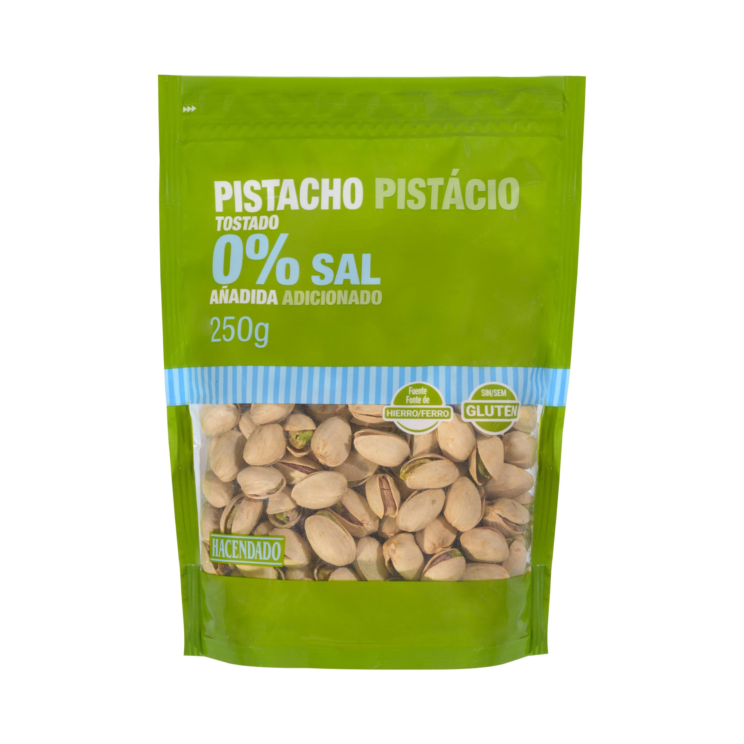 Pistacho tostado 0% sal añadida