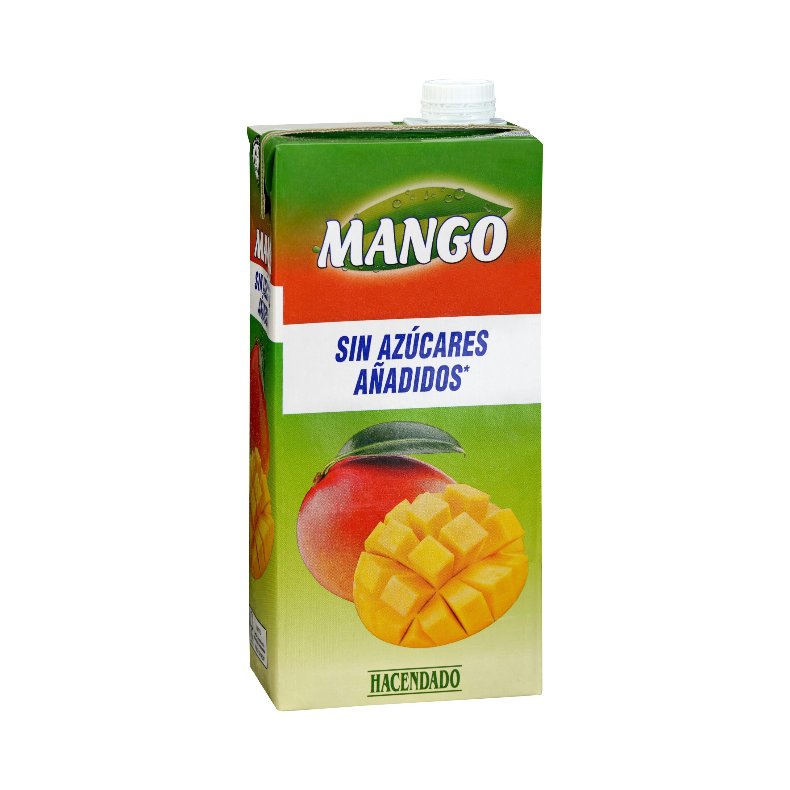 Bebida de mango Hacendado sin azúcares añadidos