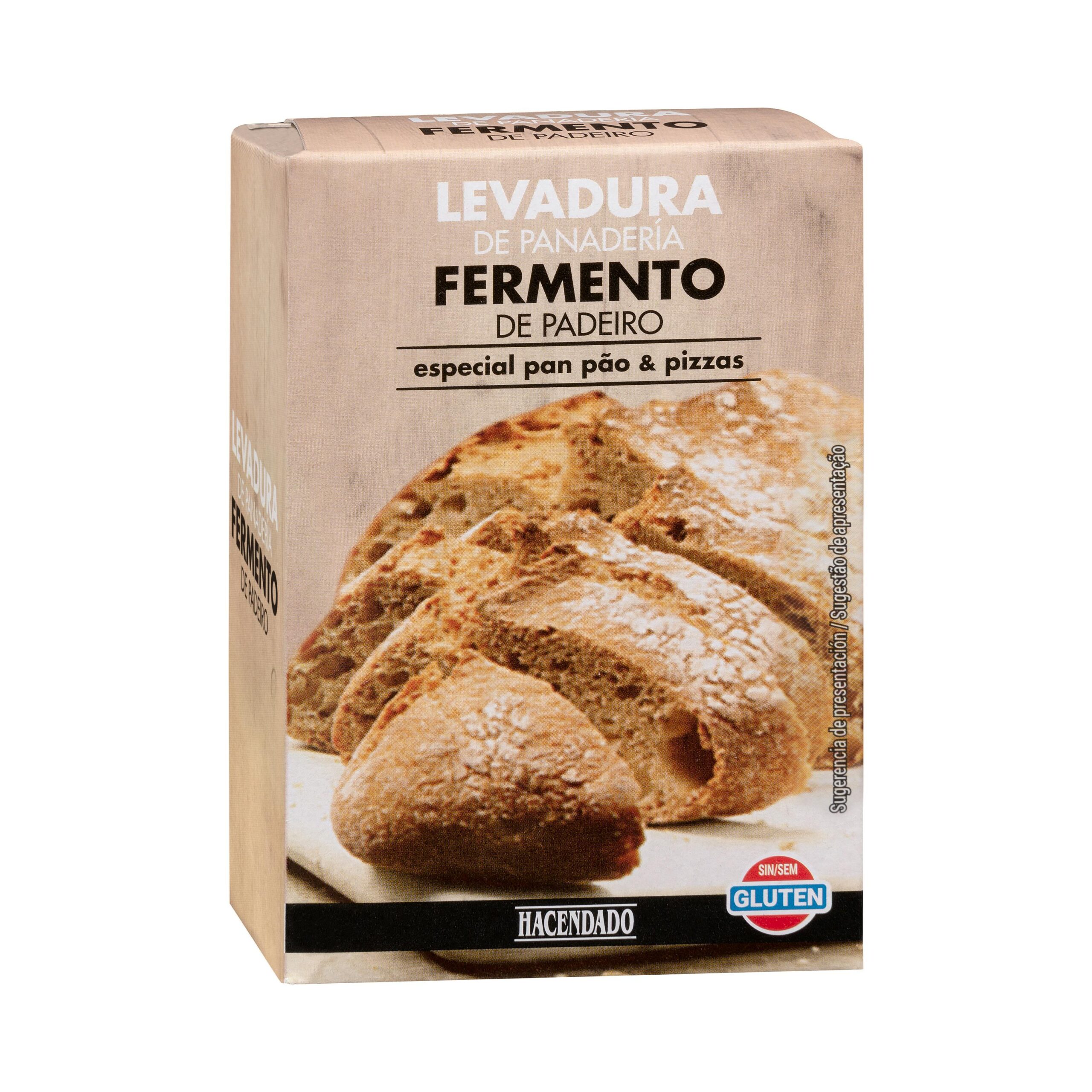 Levadura de panadería Hacendado