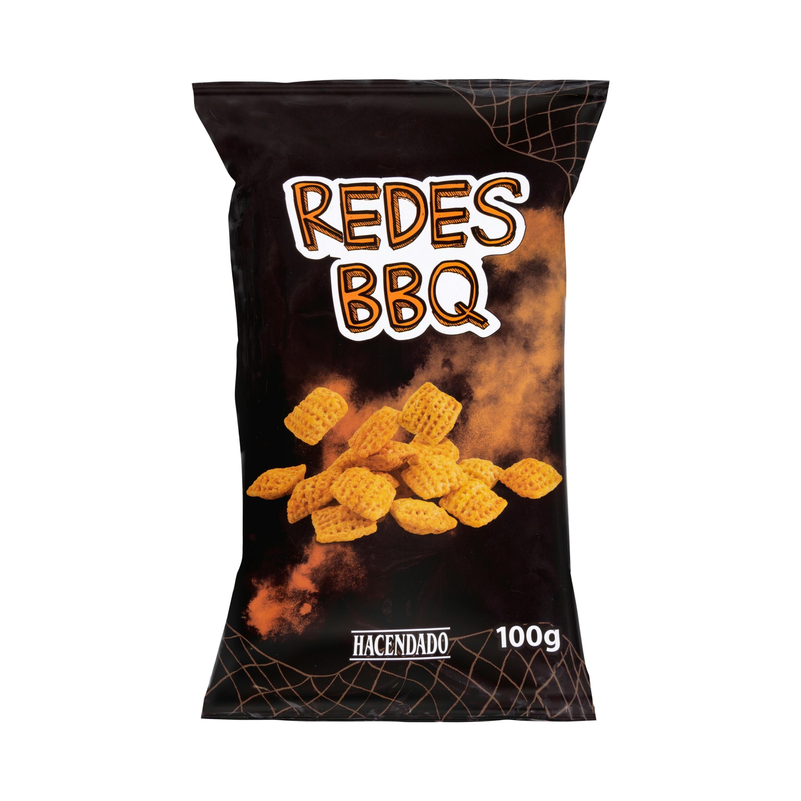 Snack de maíz Redes sabor barbacoa