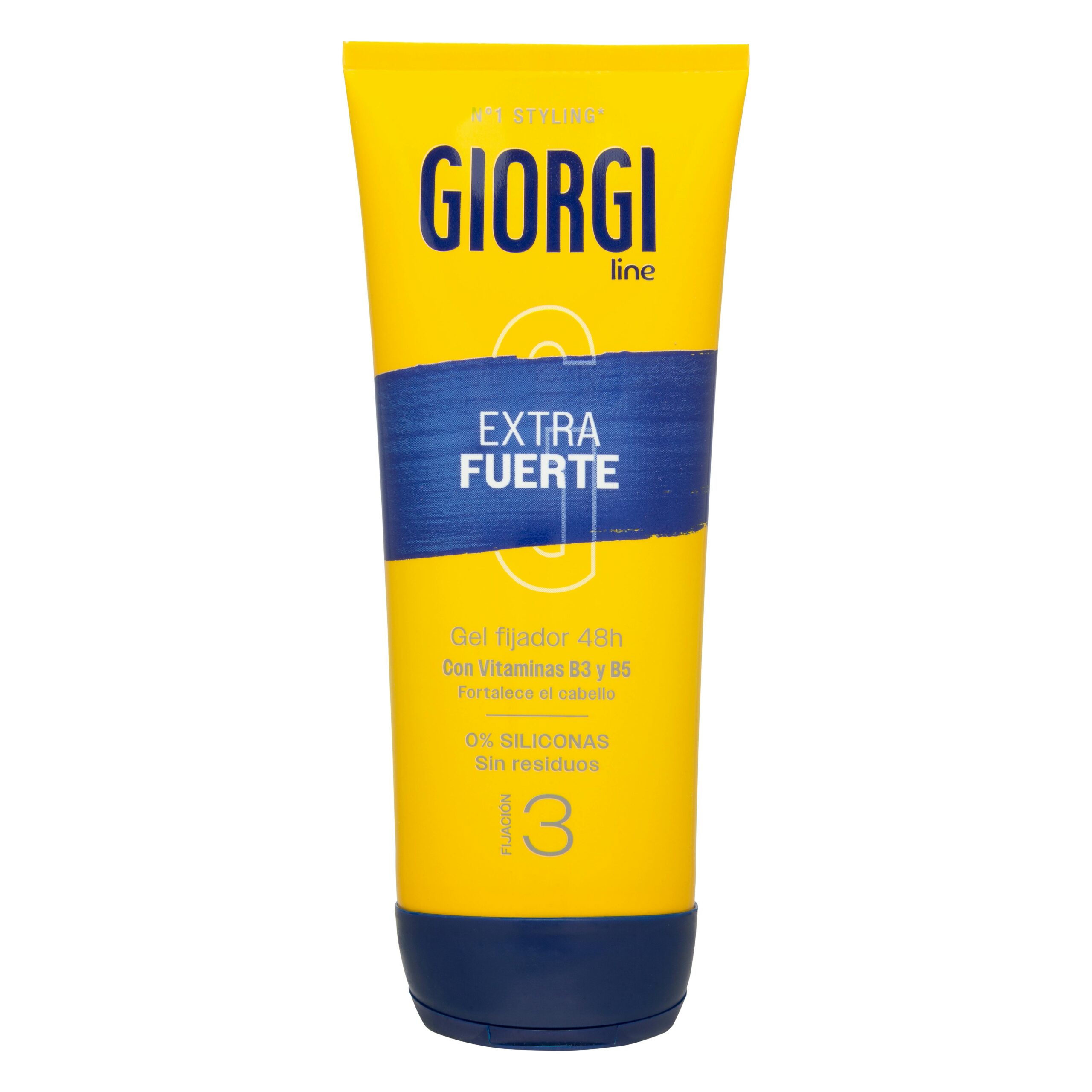 Gel fijador cabello extra fuerte Giorgi fijación 3