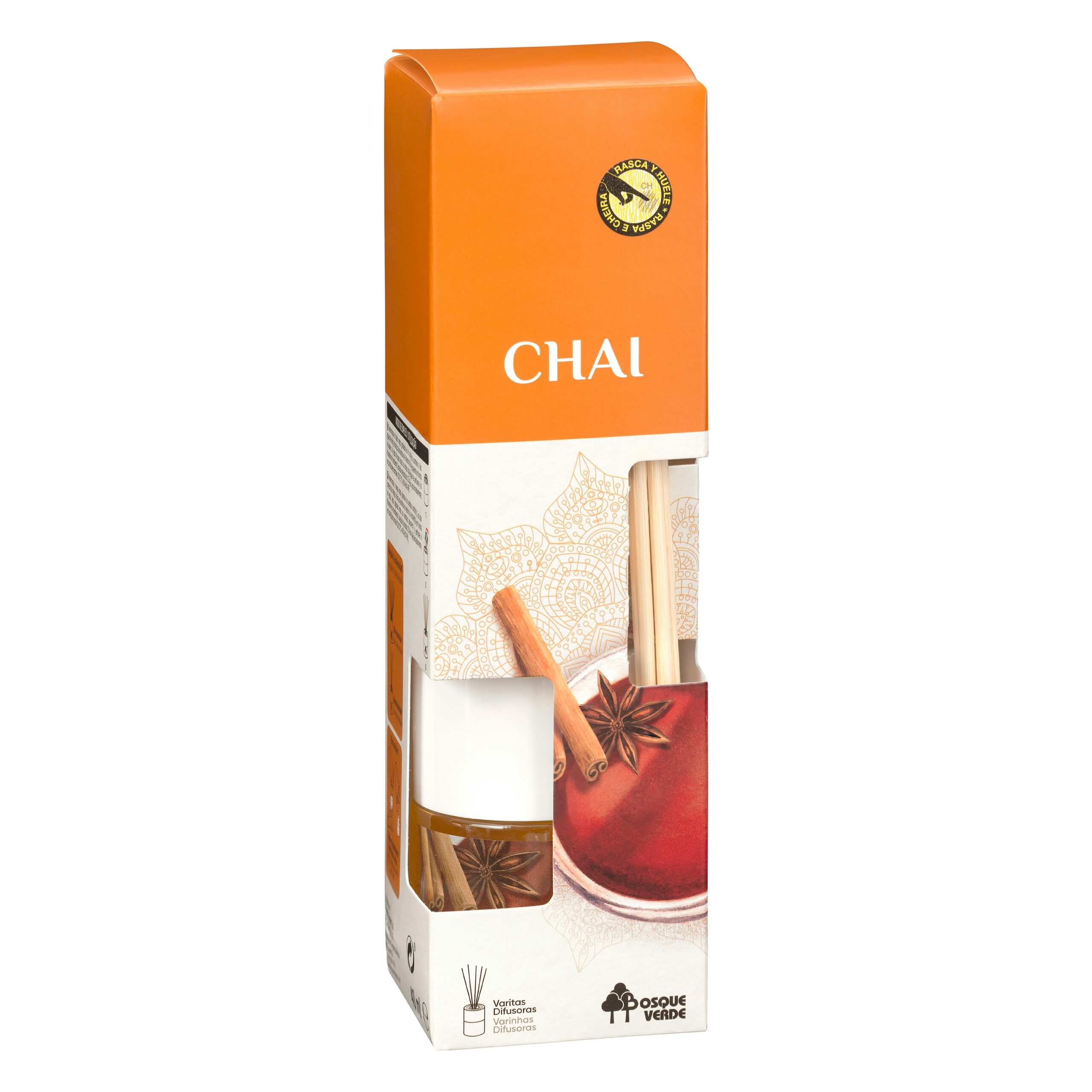 Ambientador varitas Chai Bosque Verde