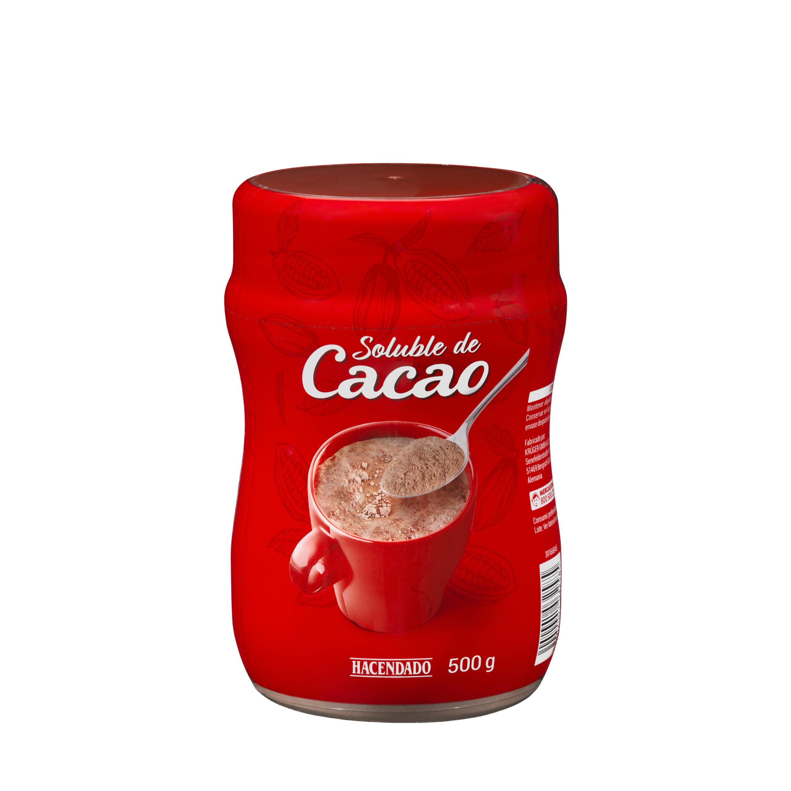 Cacao soluble Hacendado