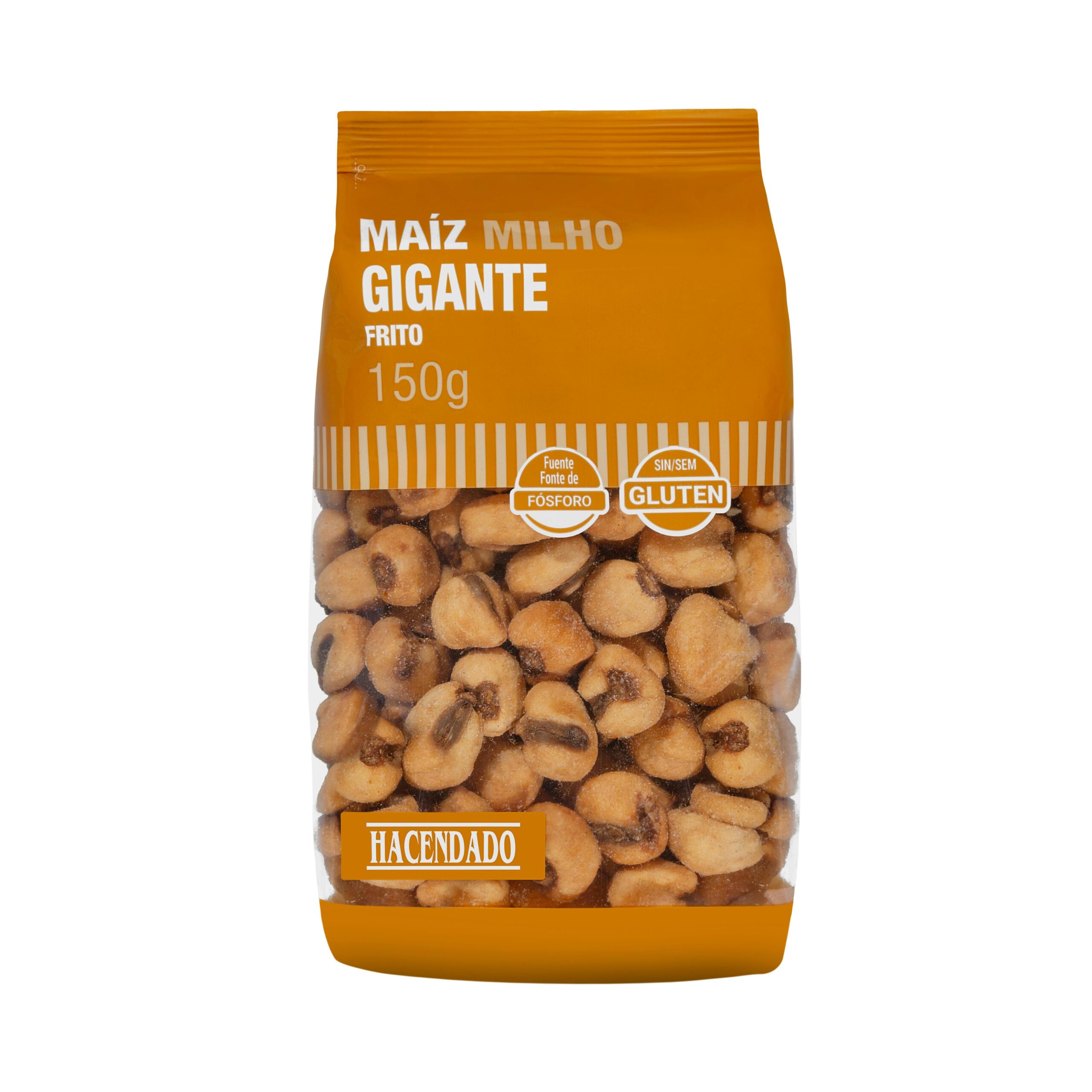 Maíz frito gigante