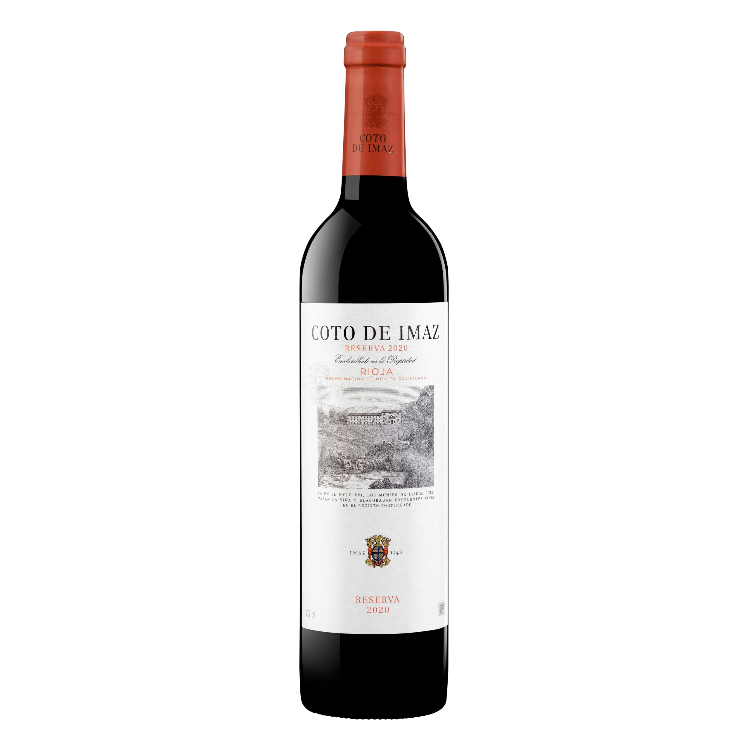 Vino tinto D.O Rioja Coto de Imaz reserva