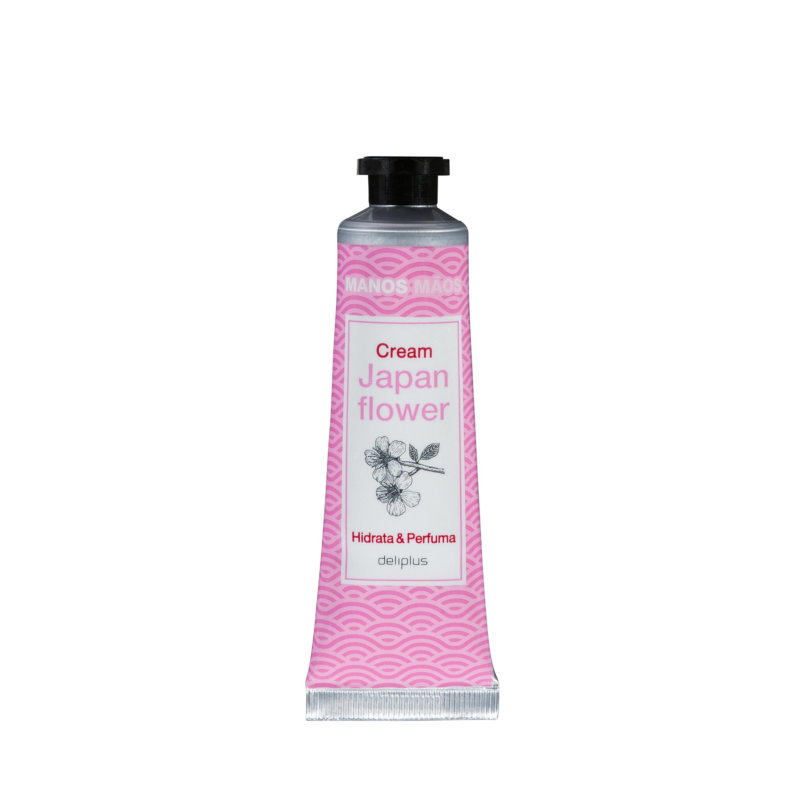 Crema de manos flor de Japón Deliplus Hidrata & Perfuma