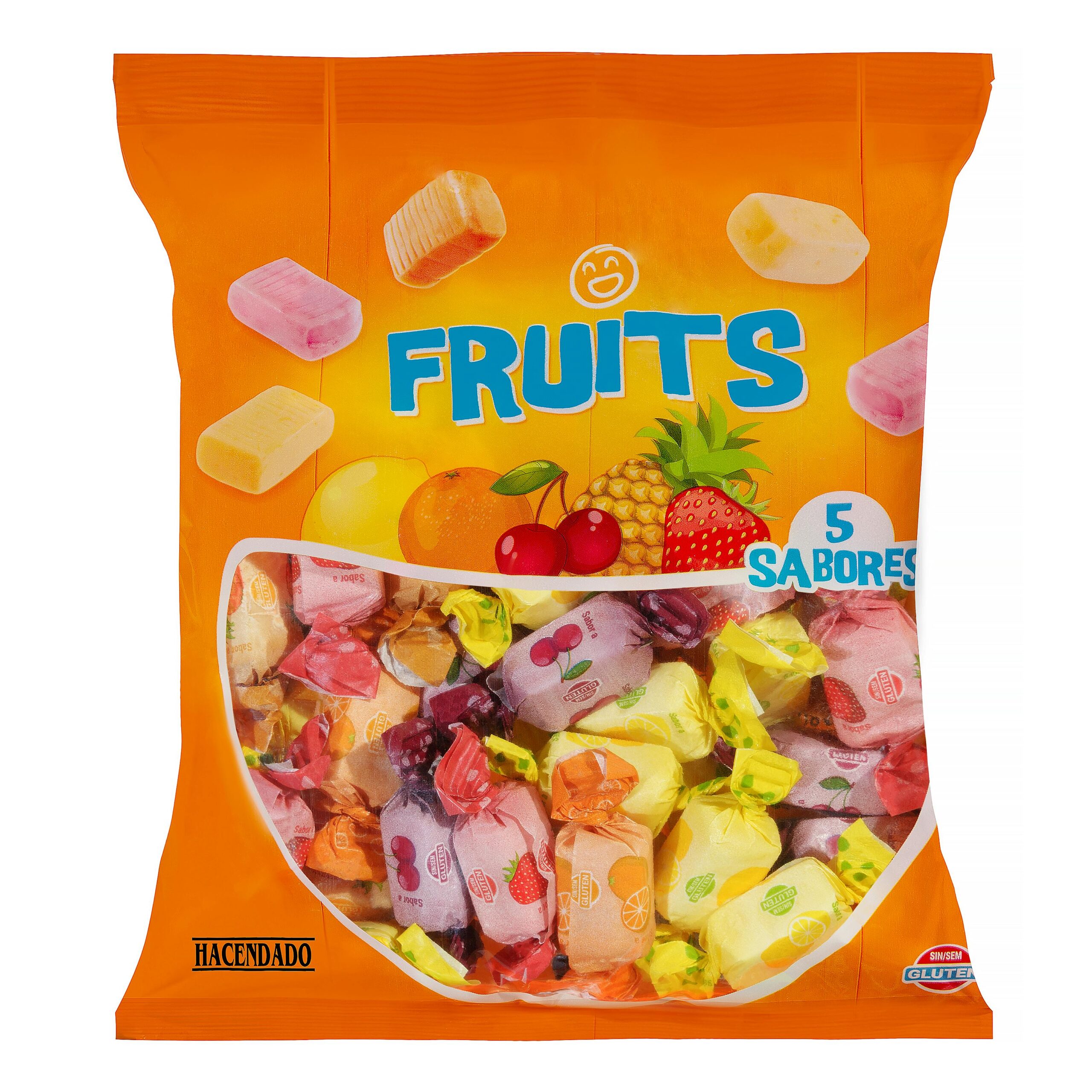 Caramelos blandos Fruits Hacendado