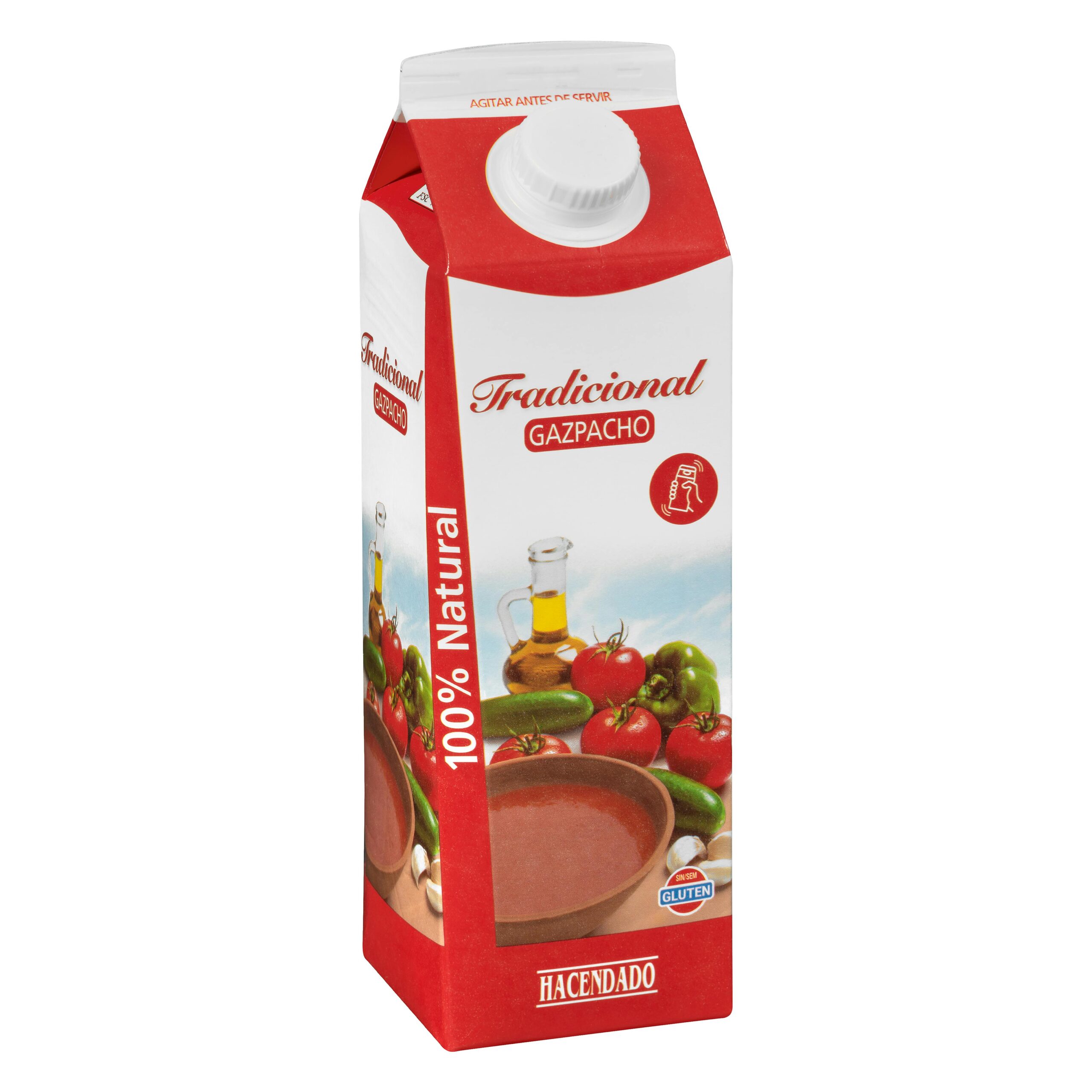 Gazpacho tradicional Hacendado