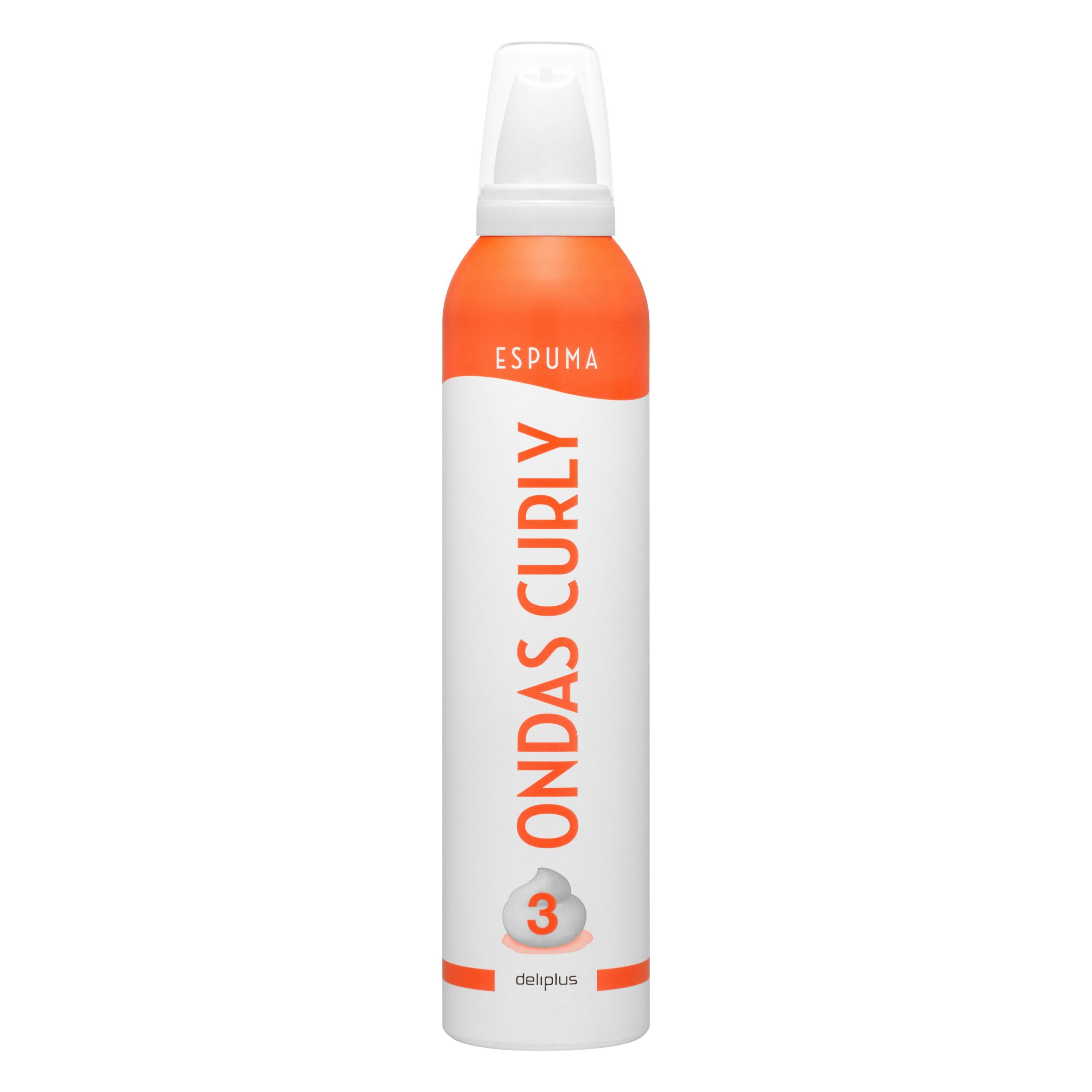 Espuma cabello Ondas Curly Deliplus fijación 3