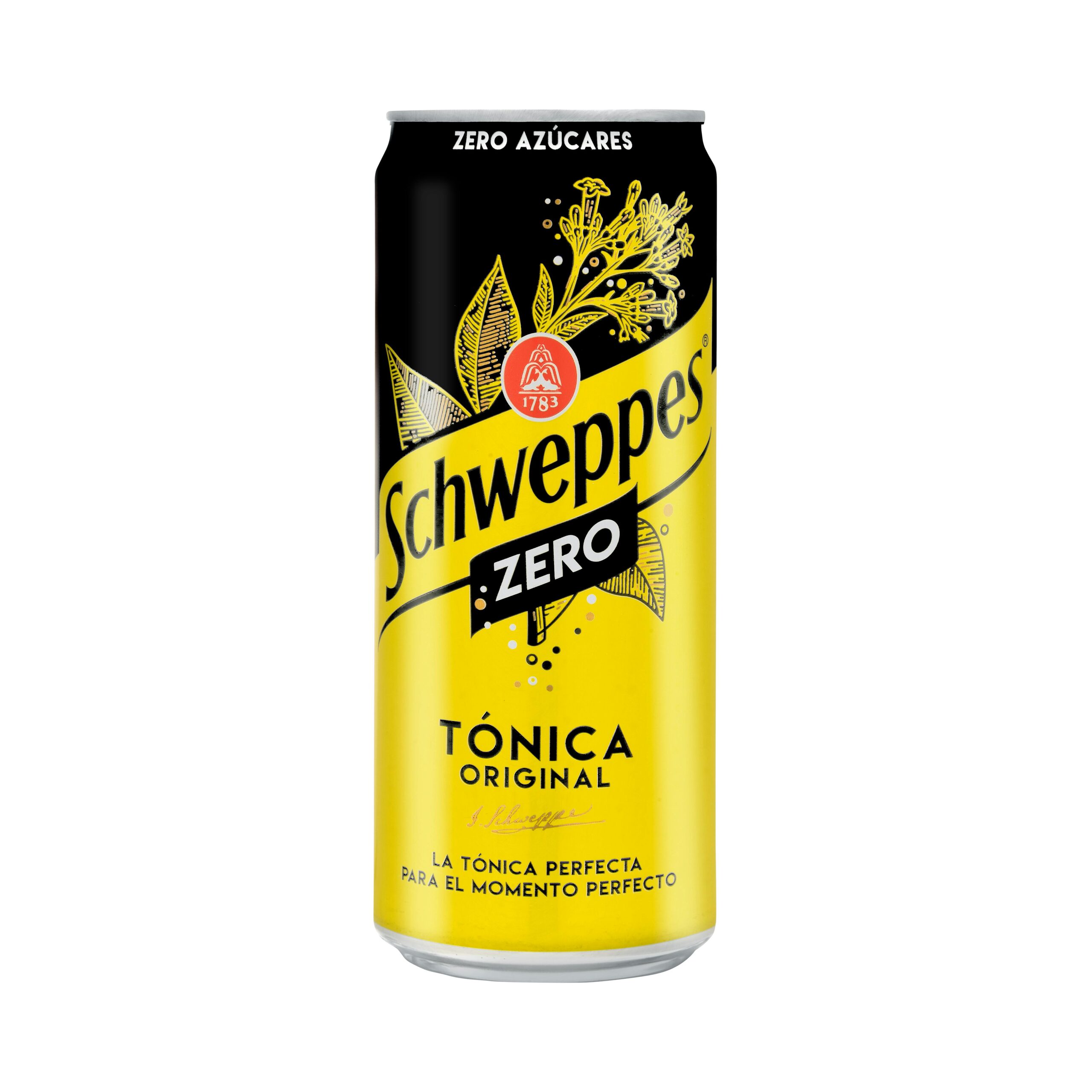 Tónica zero calorías Schweppes