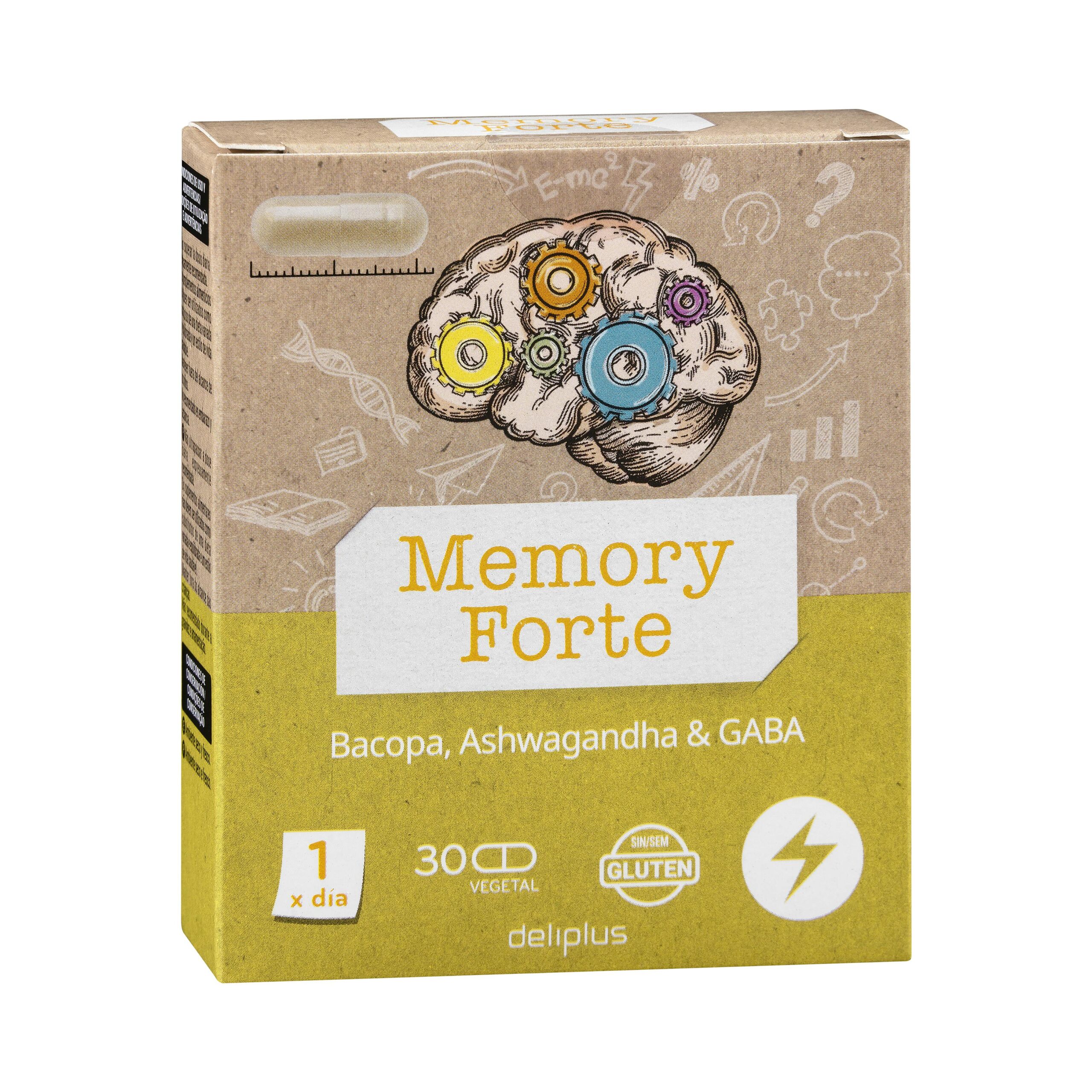 Cápsulas Memory Forte Deliplus