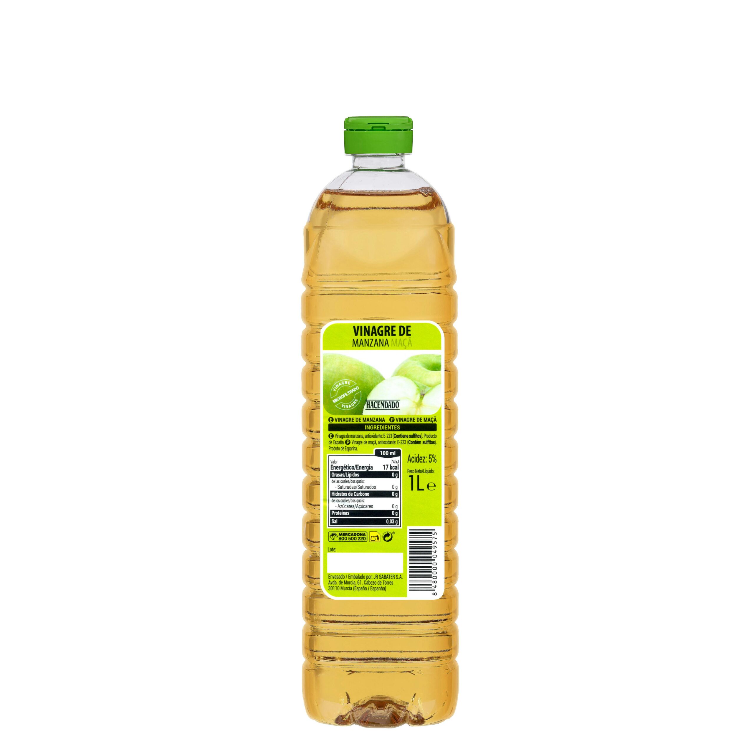 Vinagre de manzana Hacendado