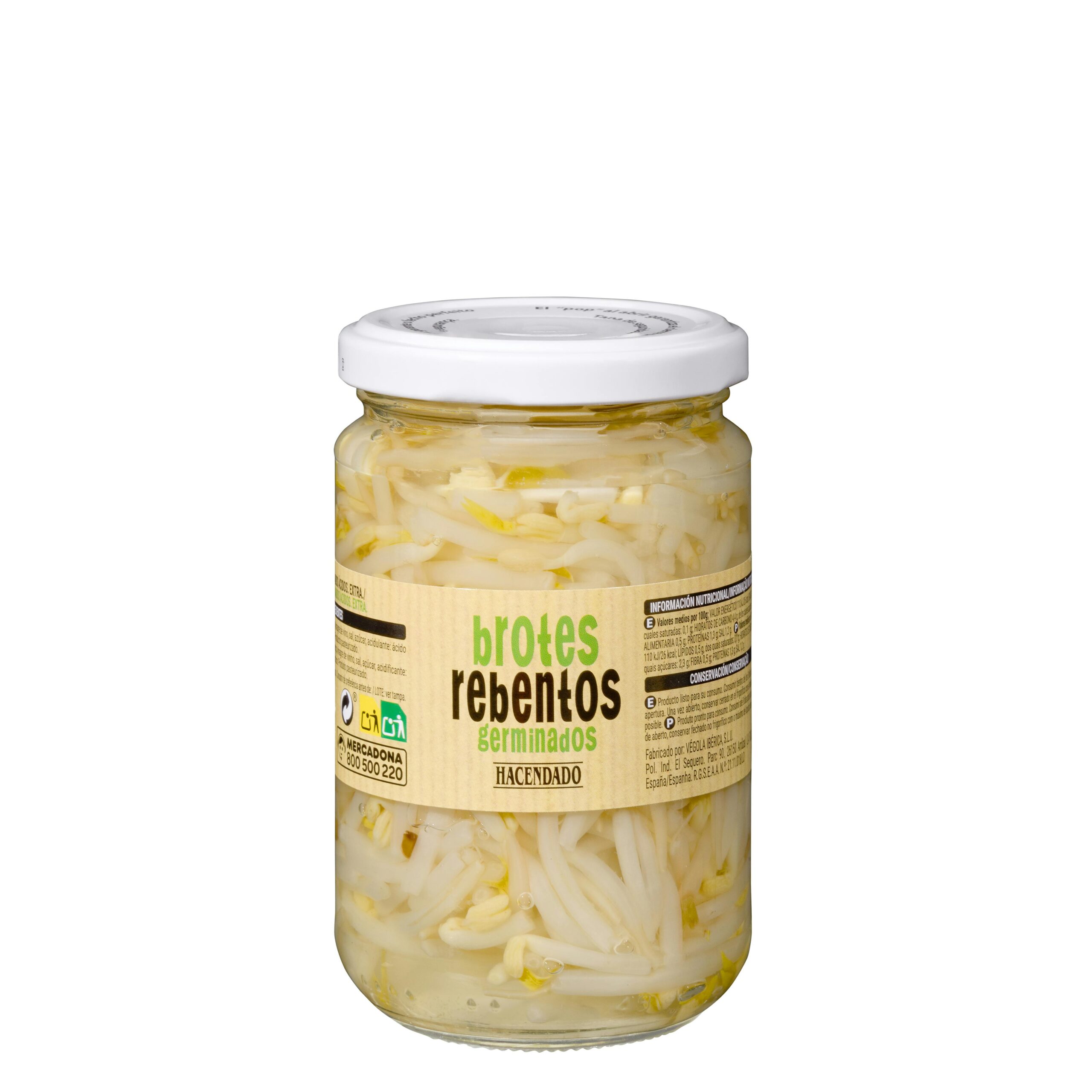 Brotes germinados Hacendado