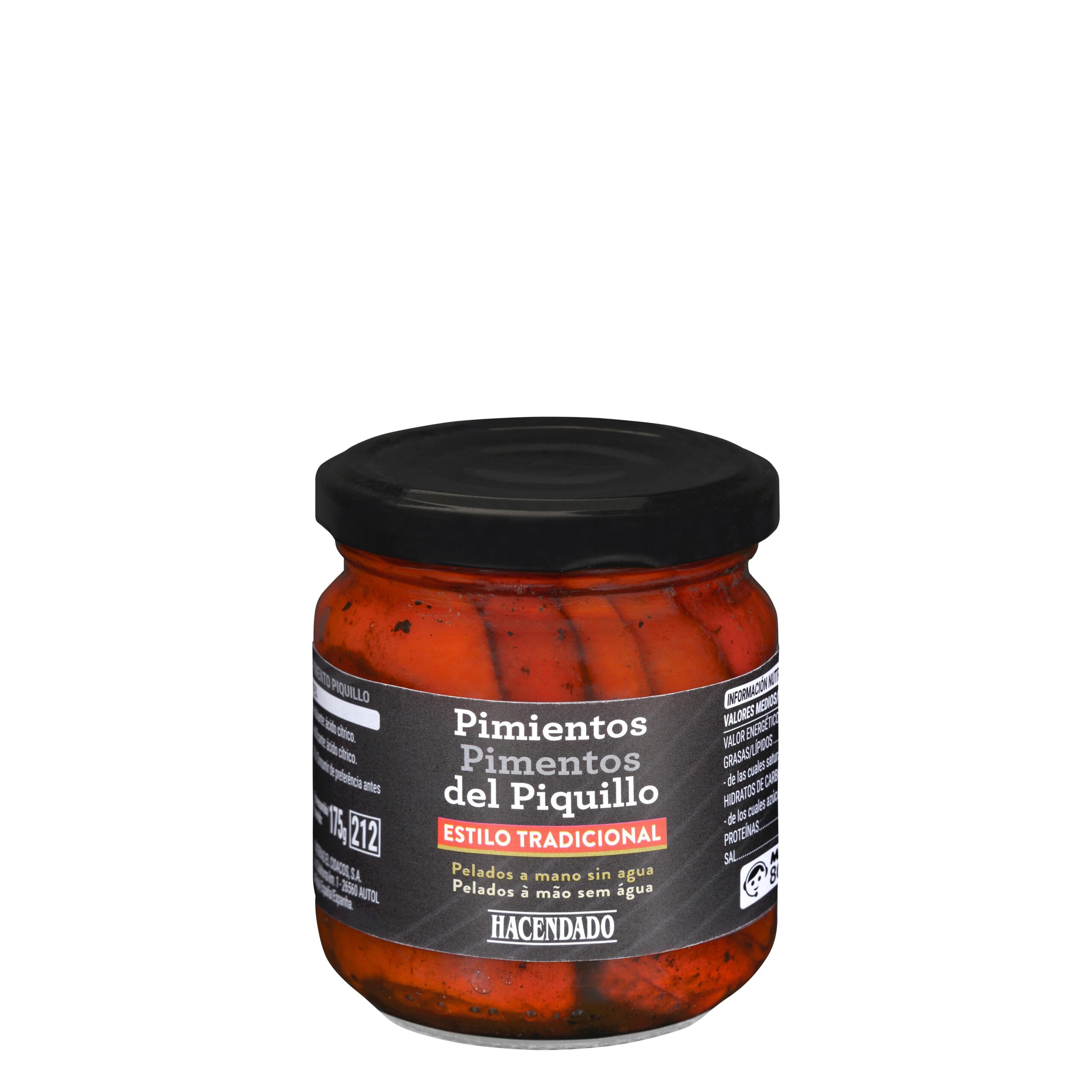 Pimientos del piquillo extra Hacendado estilo tradicional