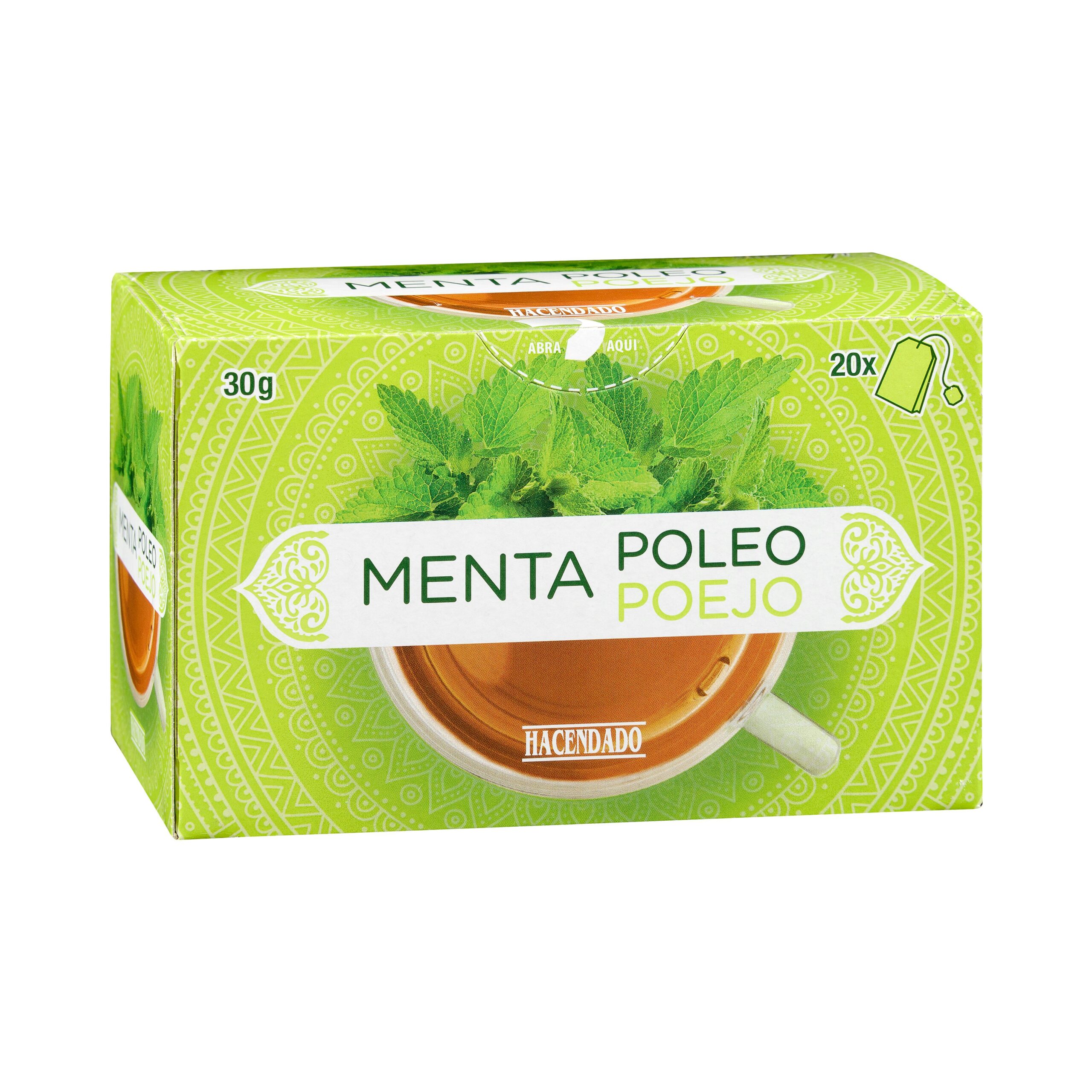 Infusión Menta Poleo Hacendado