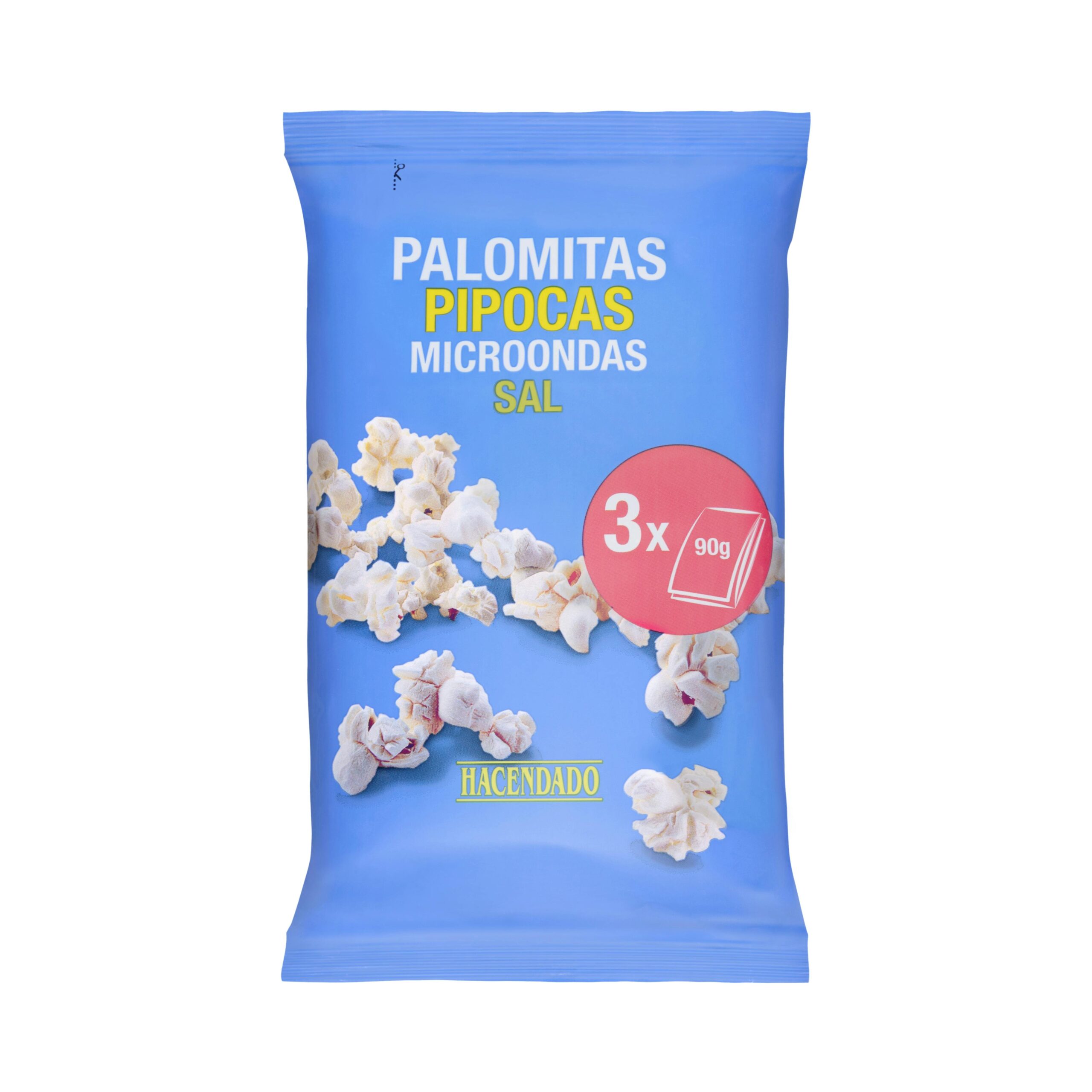 Palomitas de maíz con sal para microondas