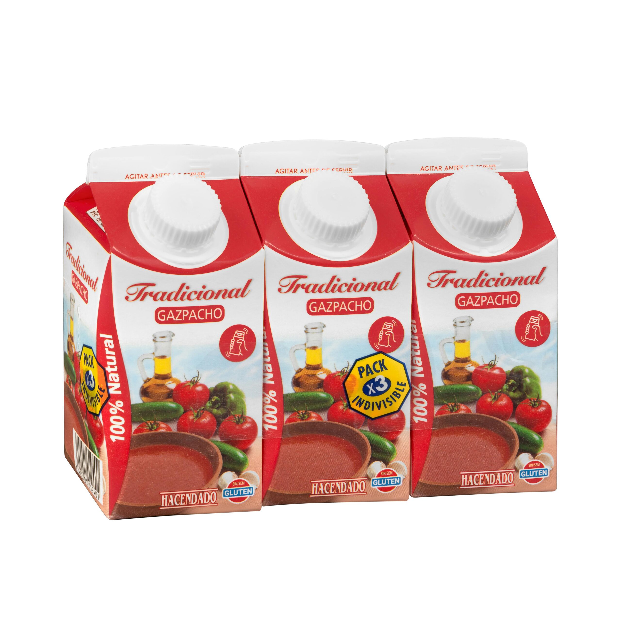 Gazpacho tradicional Hacendado