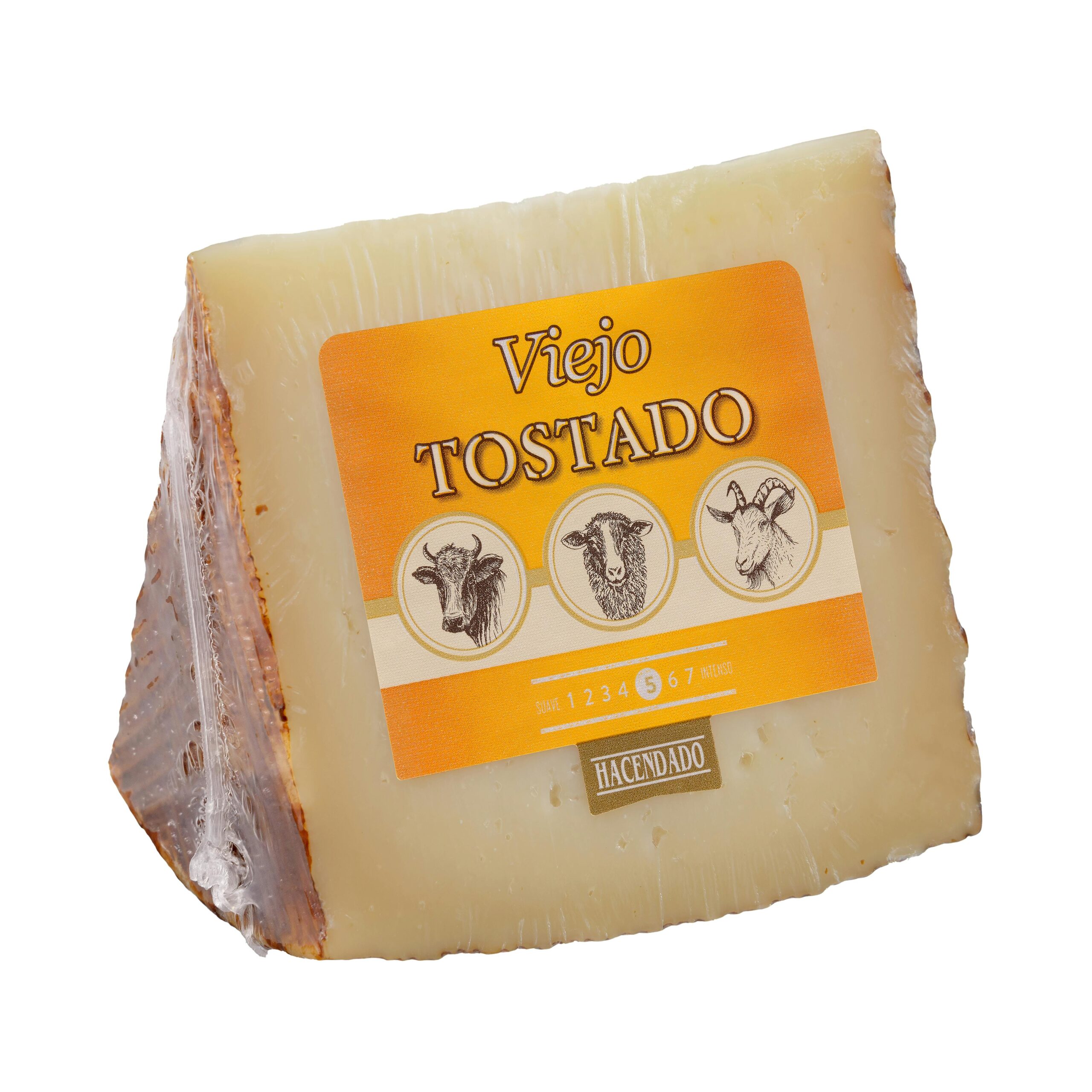 Queso viejo tostado mezcla