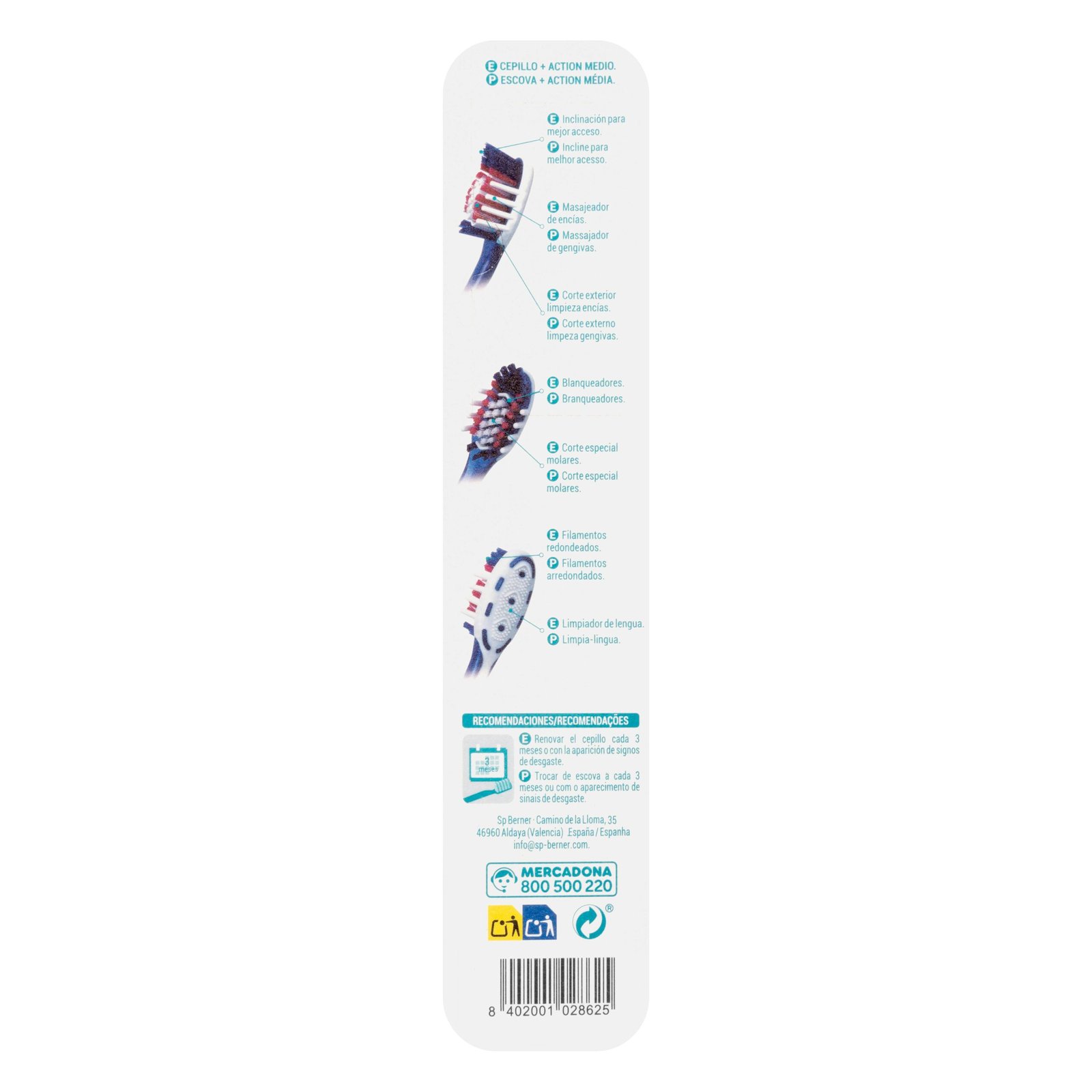 Deliplus Cepillo De Dientes Mercadona Precio Interdental Mercadona