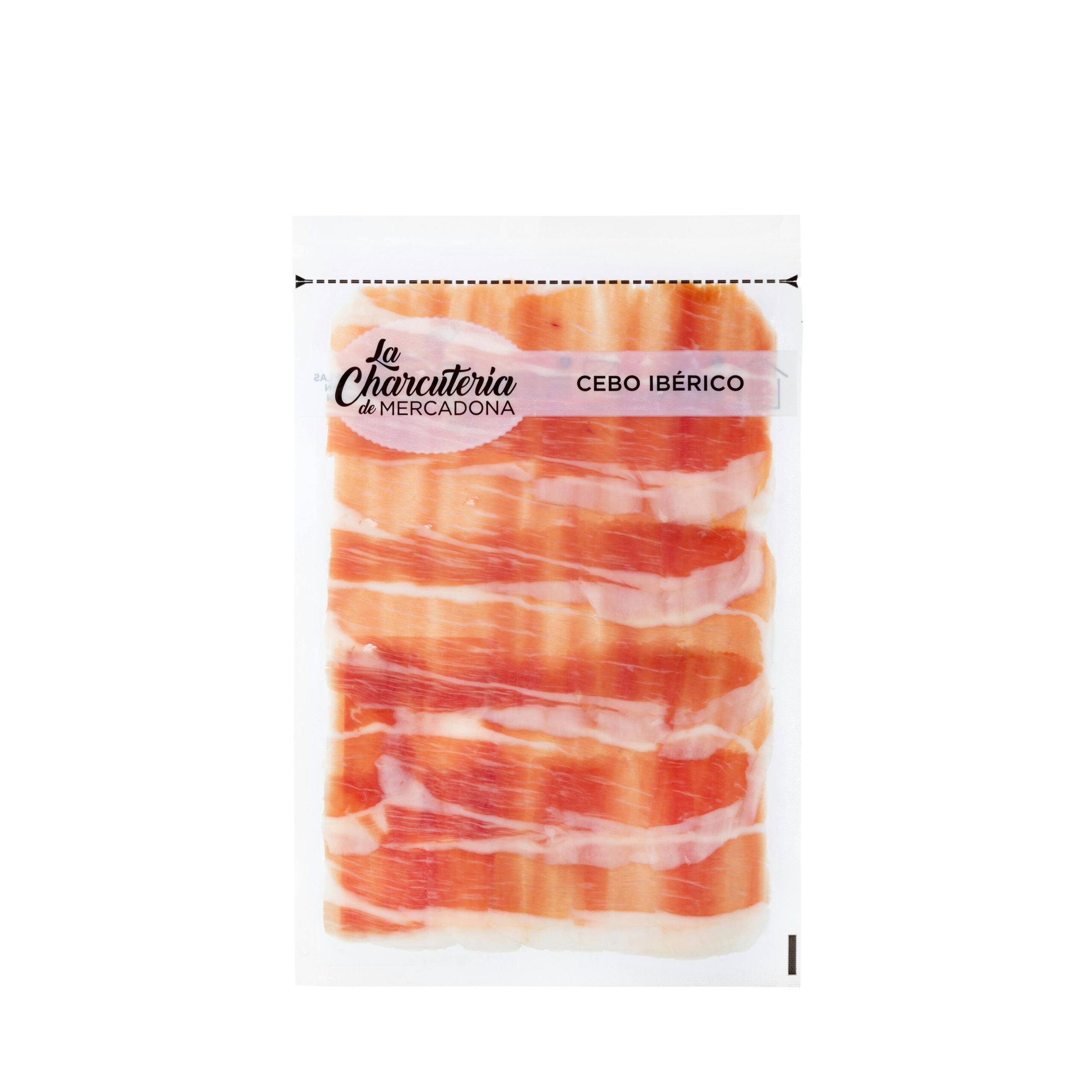 Jamón cebo ibérico cortado a tapas