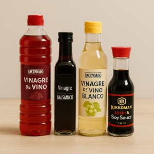 Vinagres y aderezos