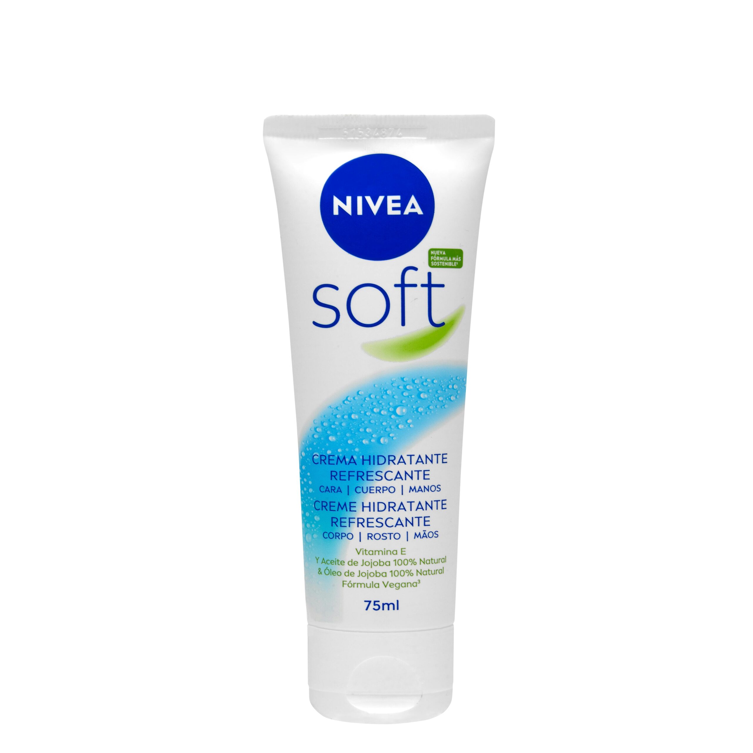 Crema de manos, cara y cuerpo Nivea Soft hidratante intensiva