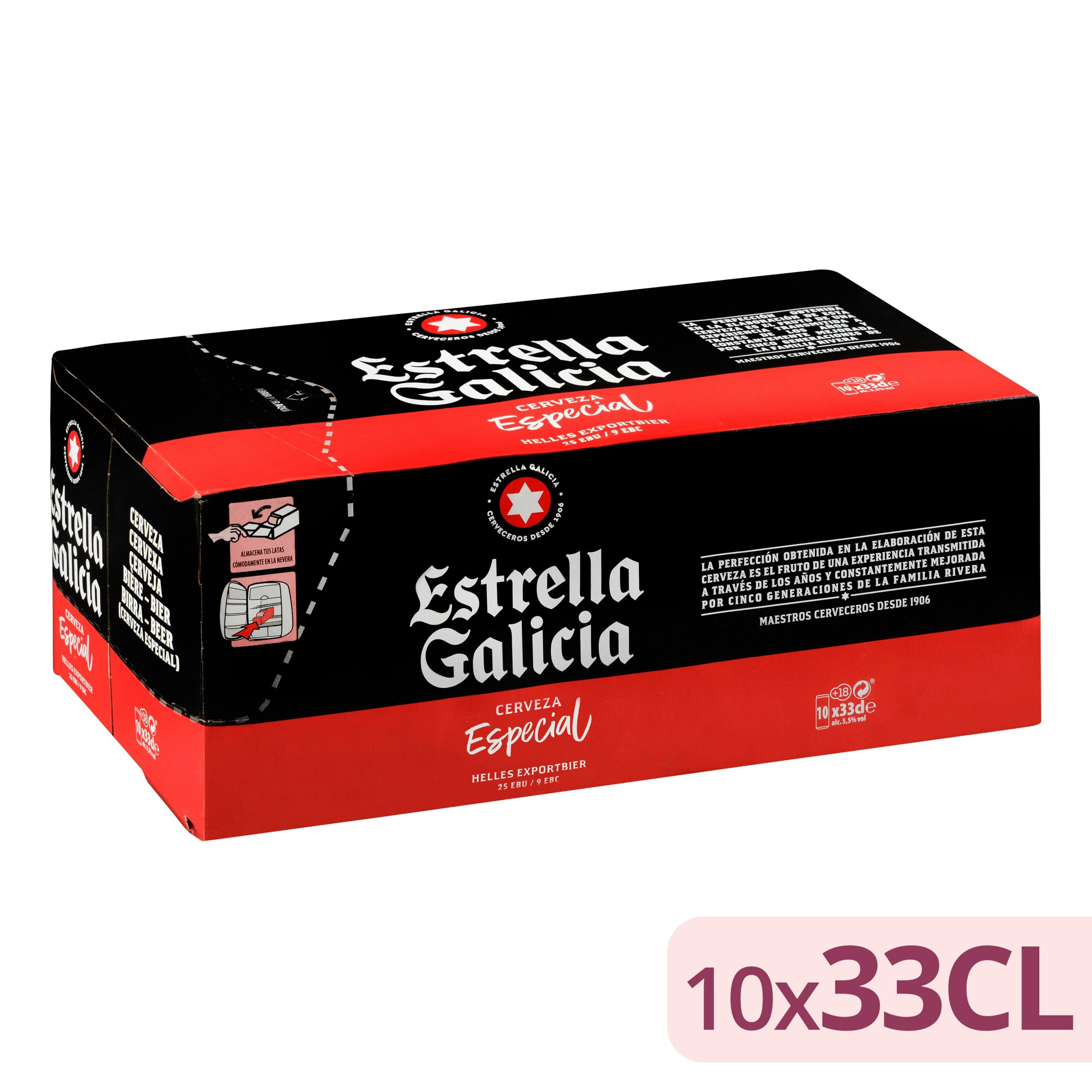 Cerveza especial Estrella Galicia