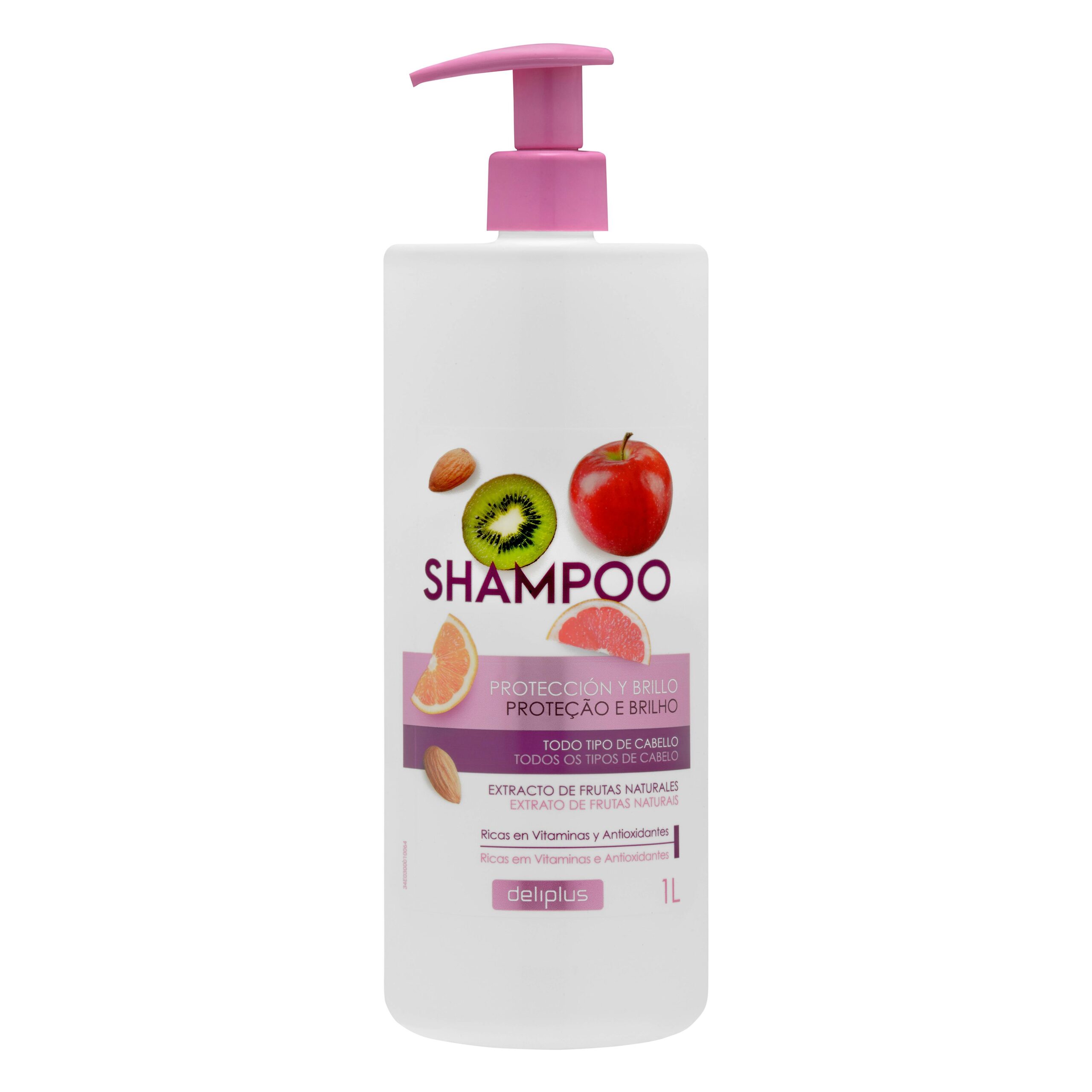 Champú protección y brillo Deliplus todo tipo de cabello