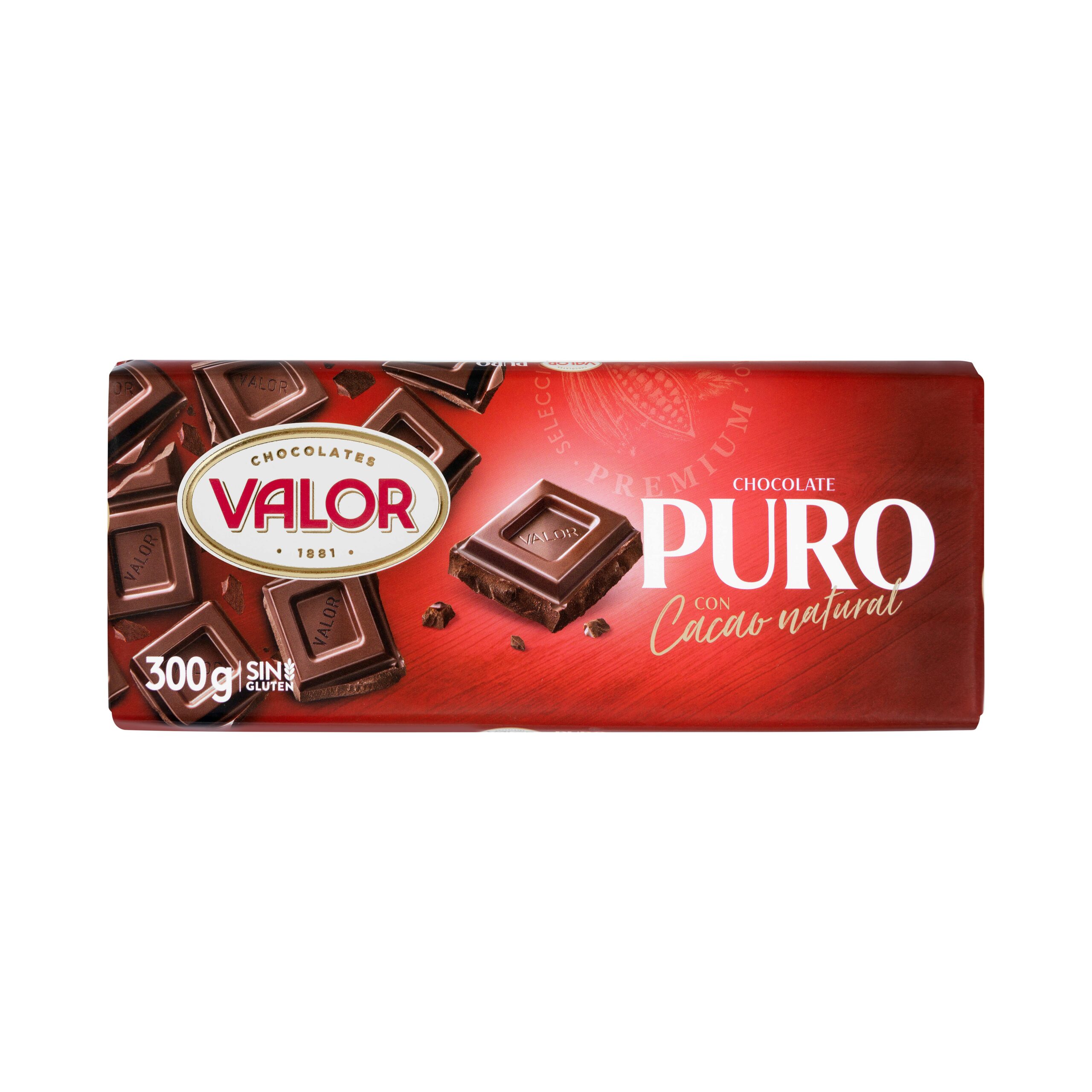 Chocolate puro Valor