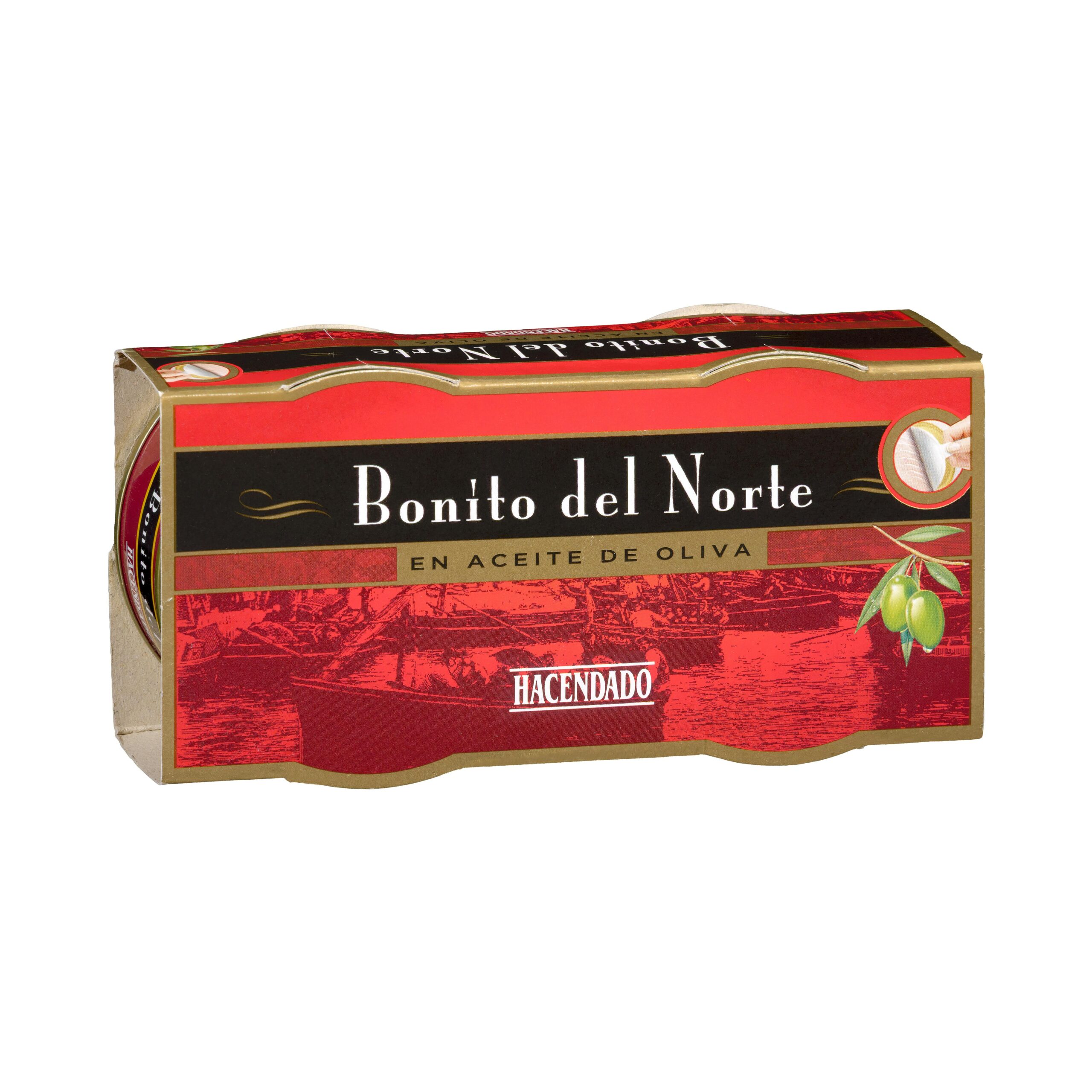 Bonito del norte en aceite de oliva Hacendado