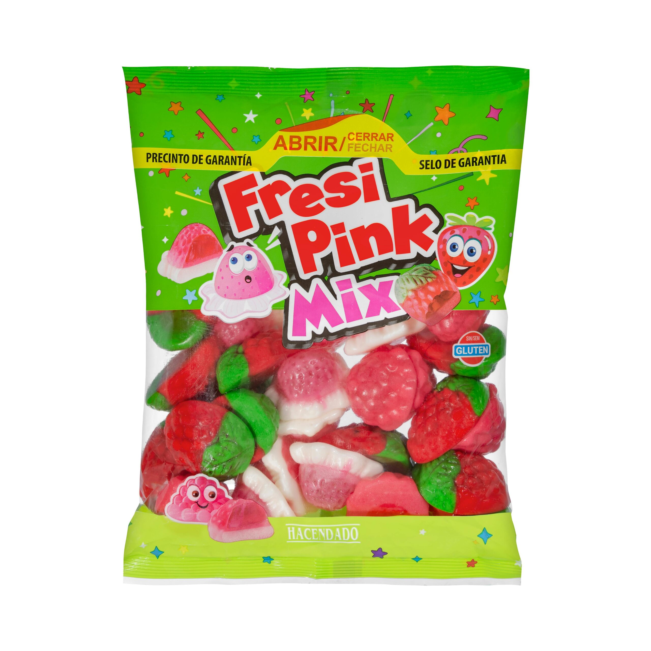 Golosinas Fresi Pink Mix Hacendado