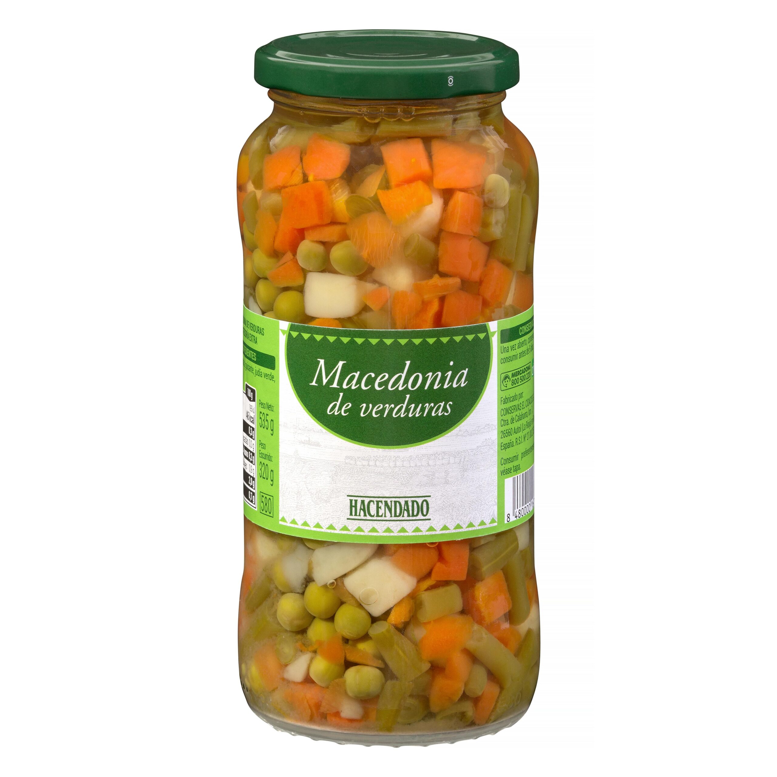 Macedonia de verduras Hacendado