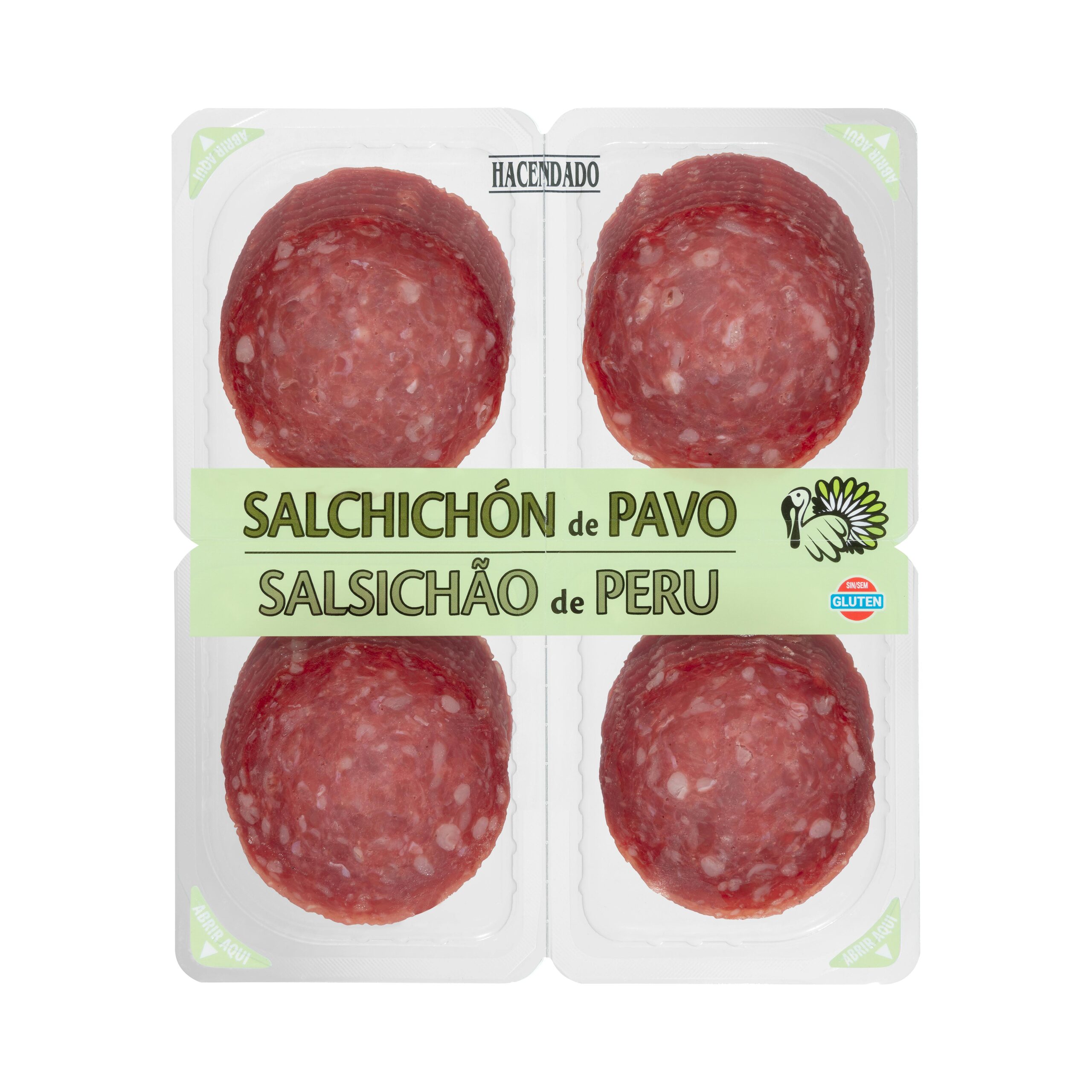 Salchichón de pavo extra lonchas