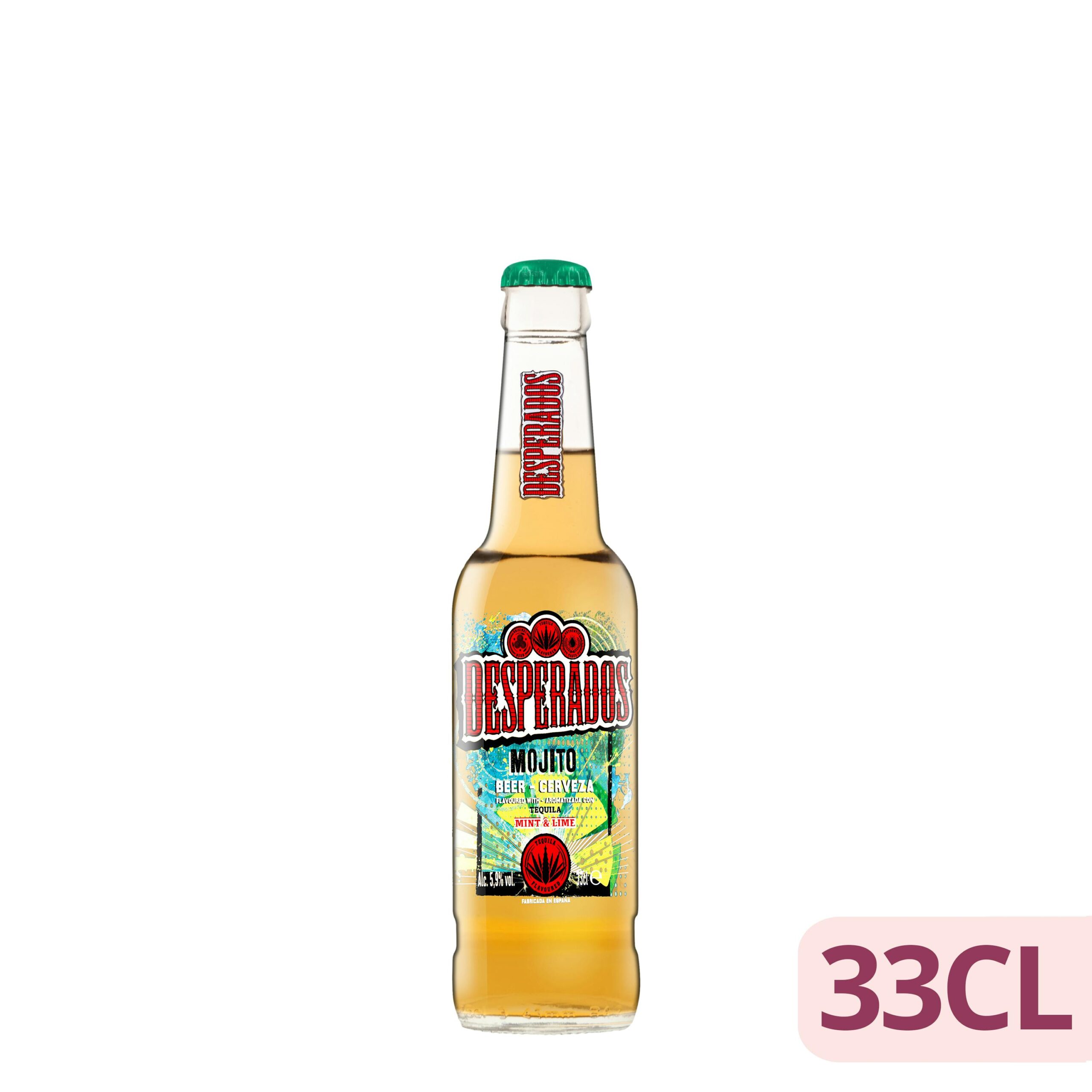 Cerveza con sabor a tequila y mojito Desperados
