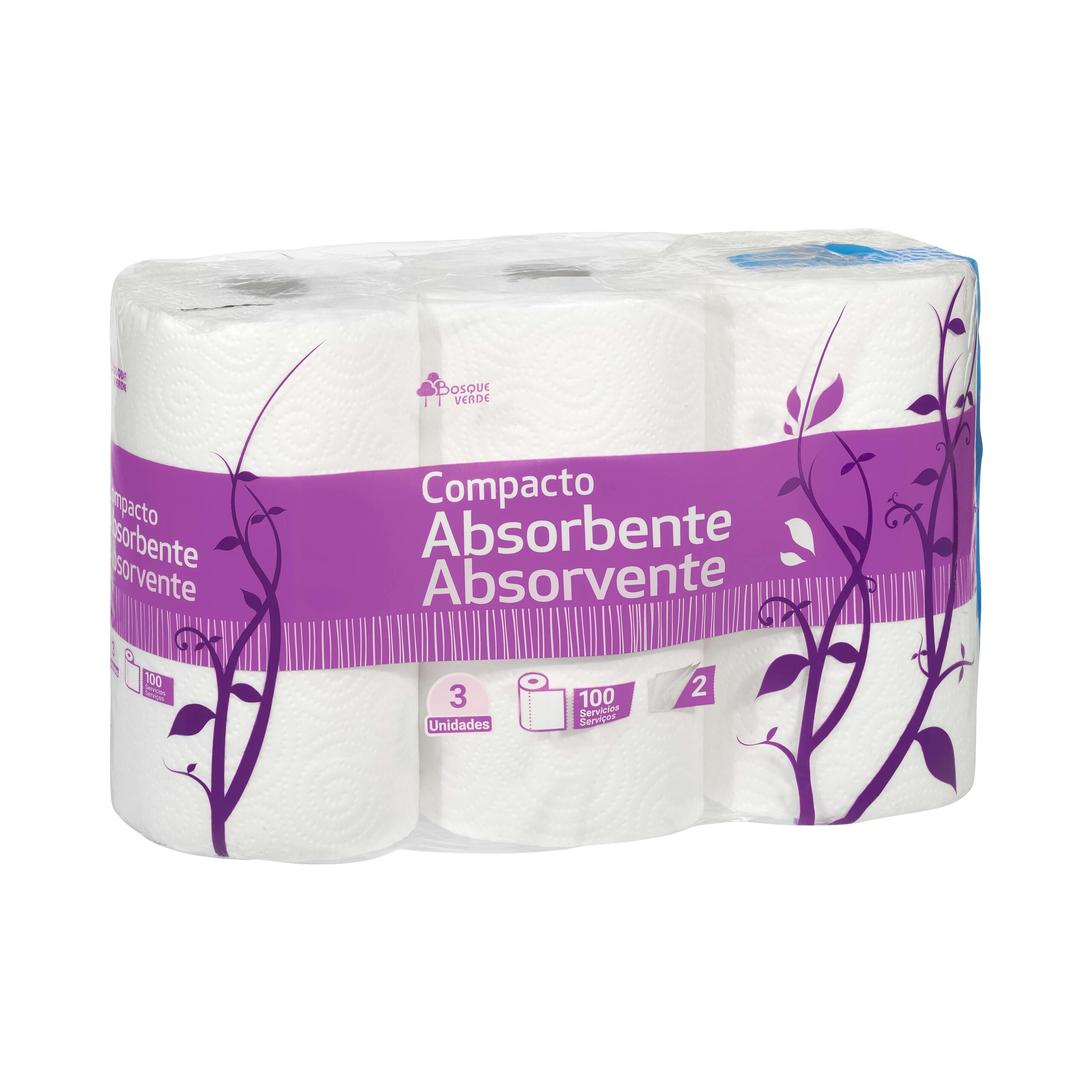 Papel hogar Compacto Absorbente Bosque Verde
