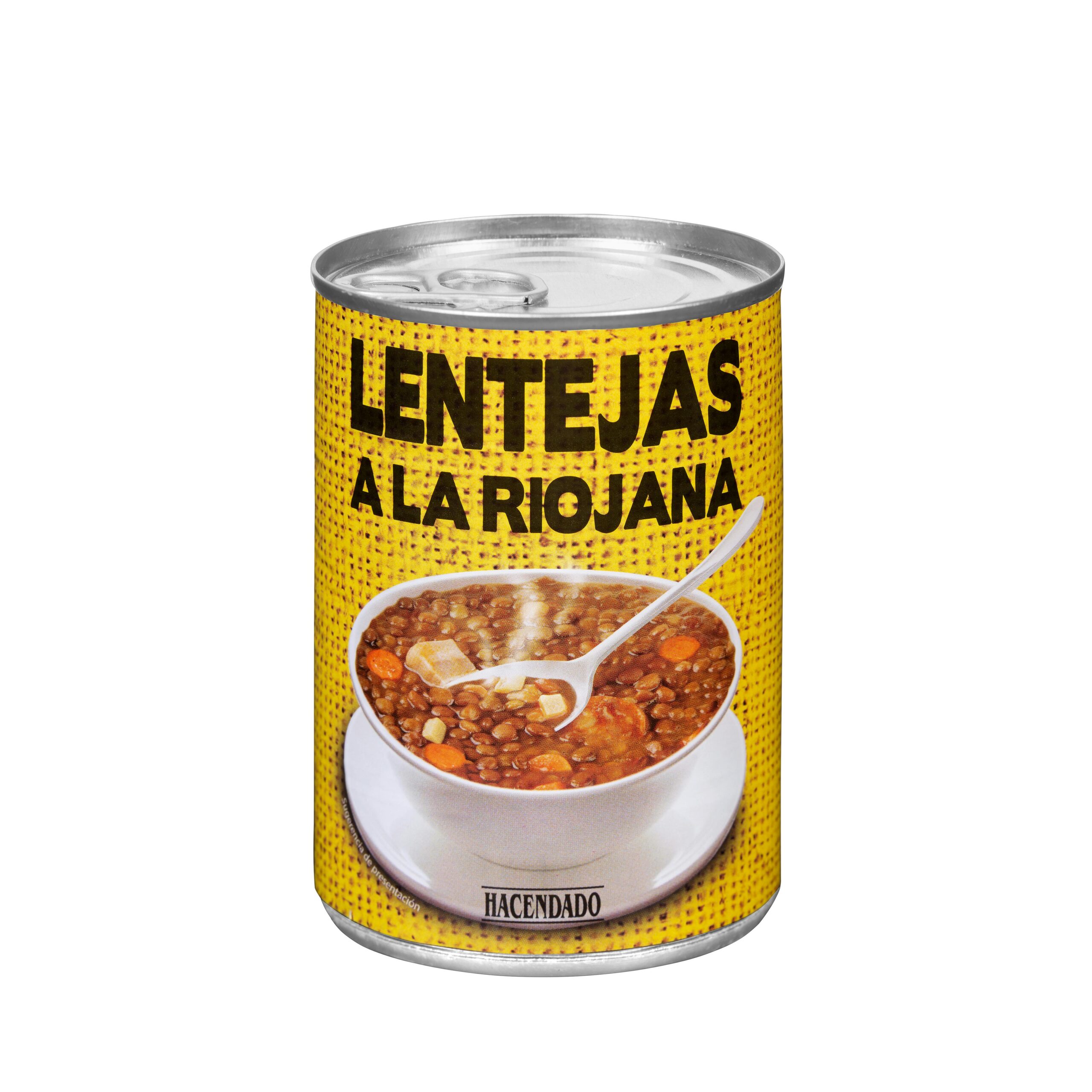 Lentejas a la riojana Hacendado