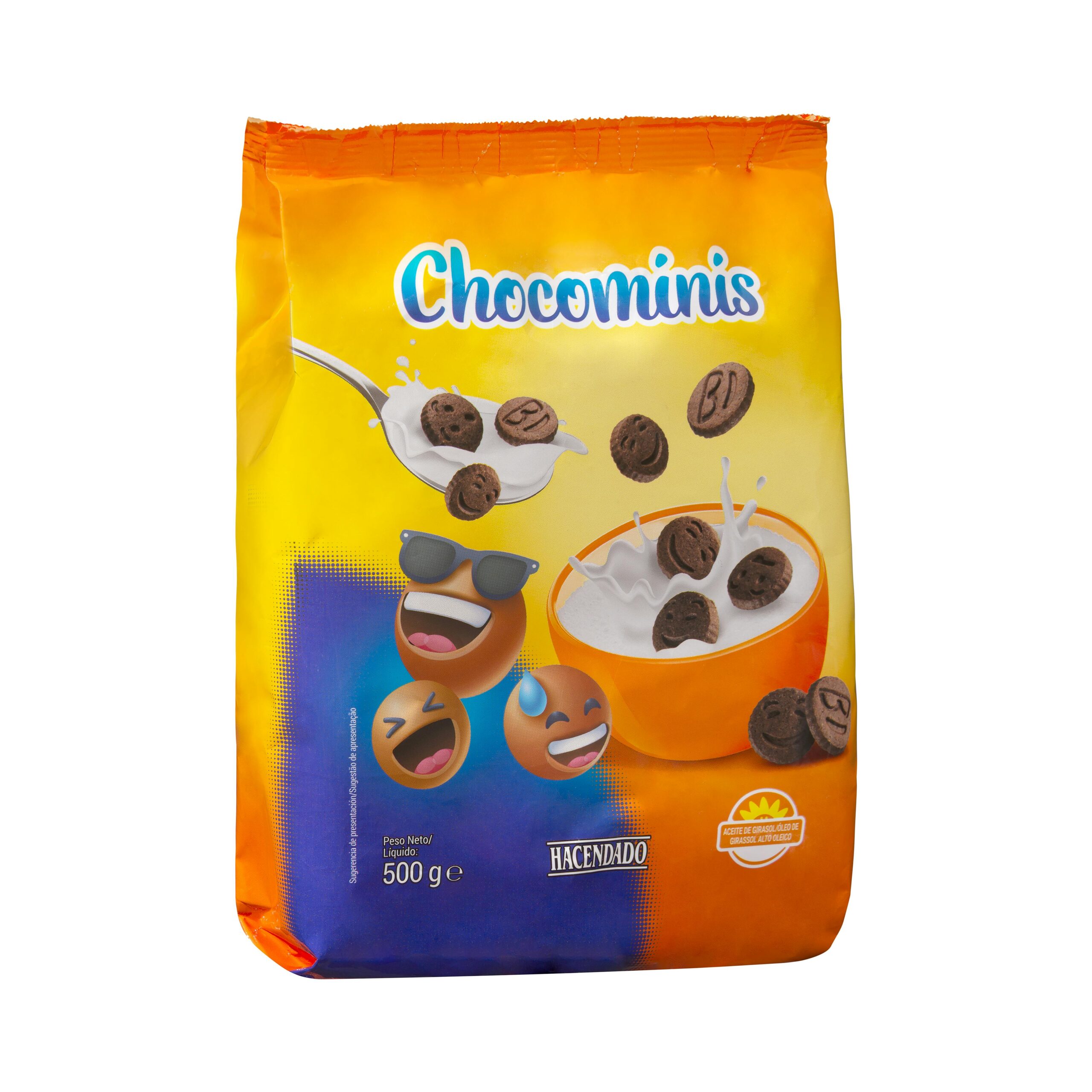 Galletas Chocominis sabor chocolate Hacendado
