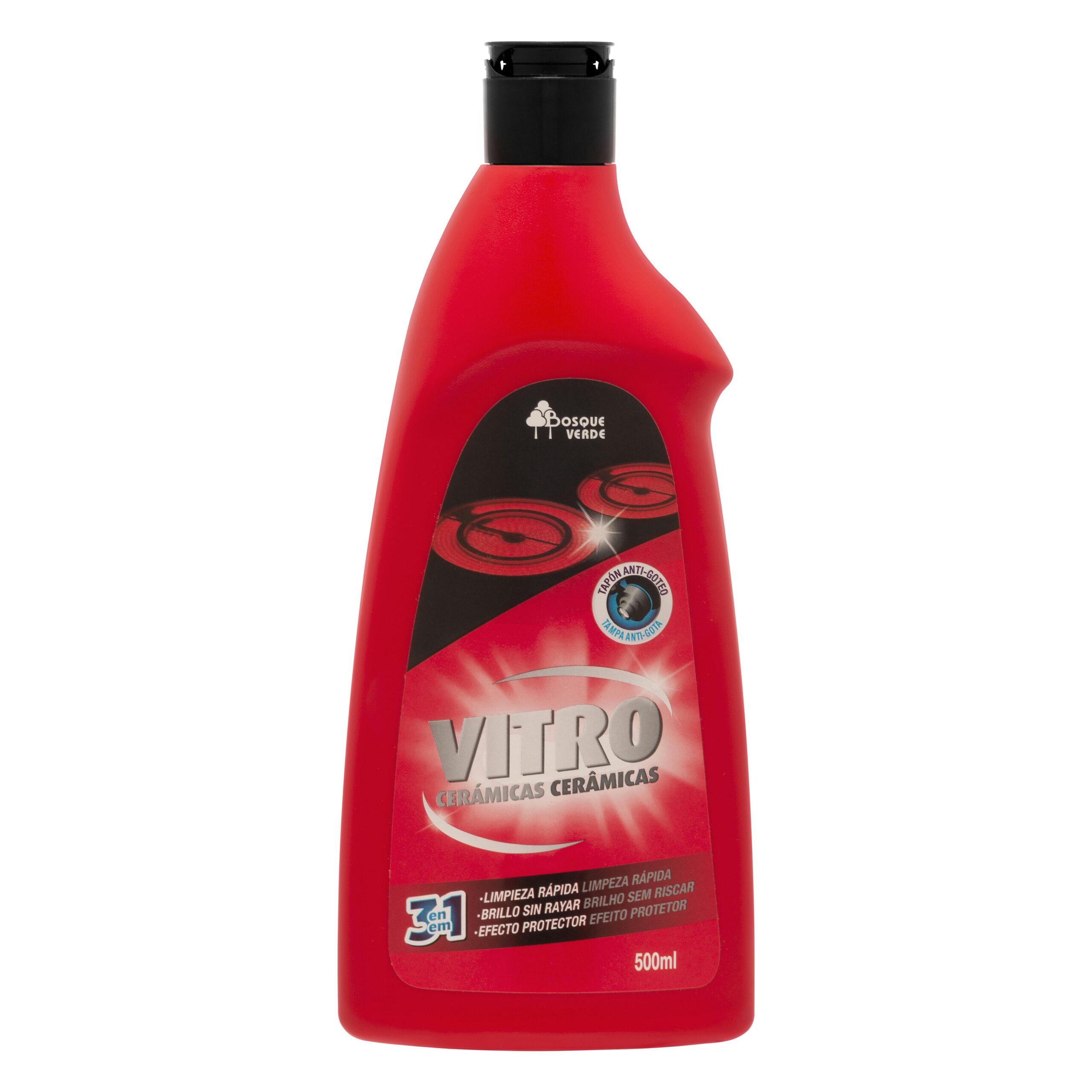 Limpiador Vitrocerámicas Bosque Verde 3 en 1