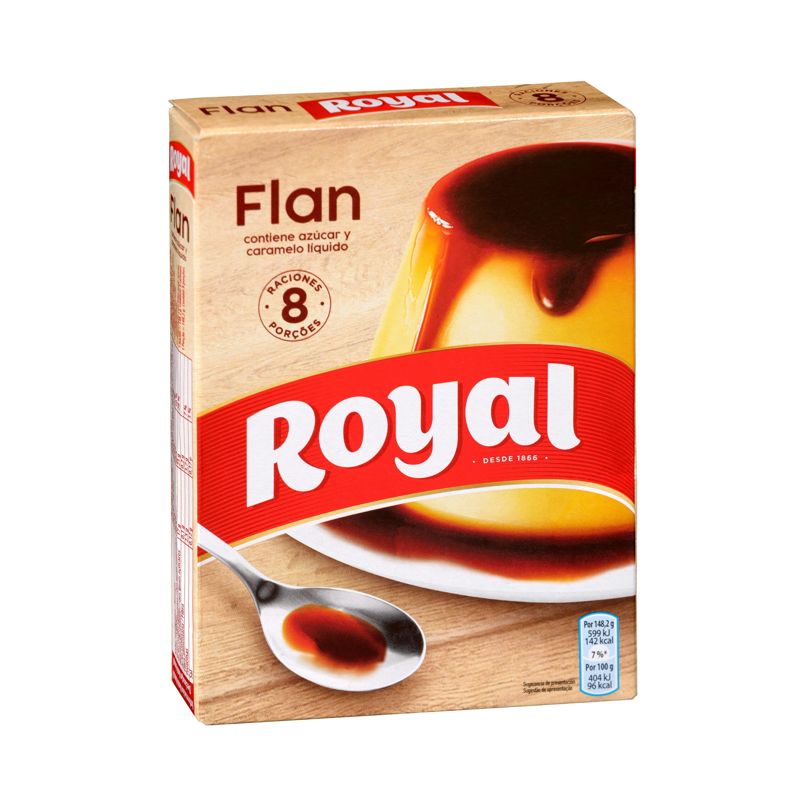 Preparado en polvo flan Royal