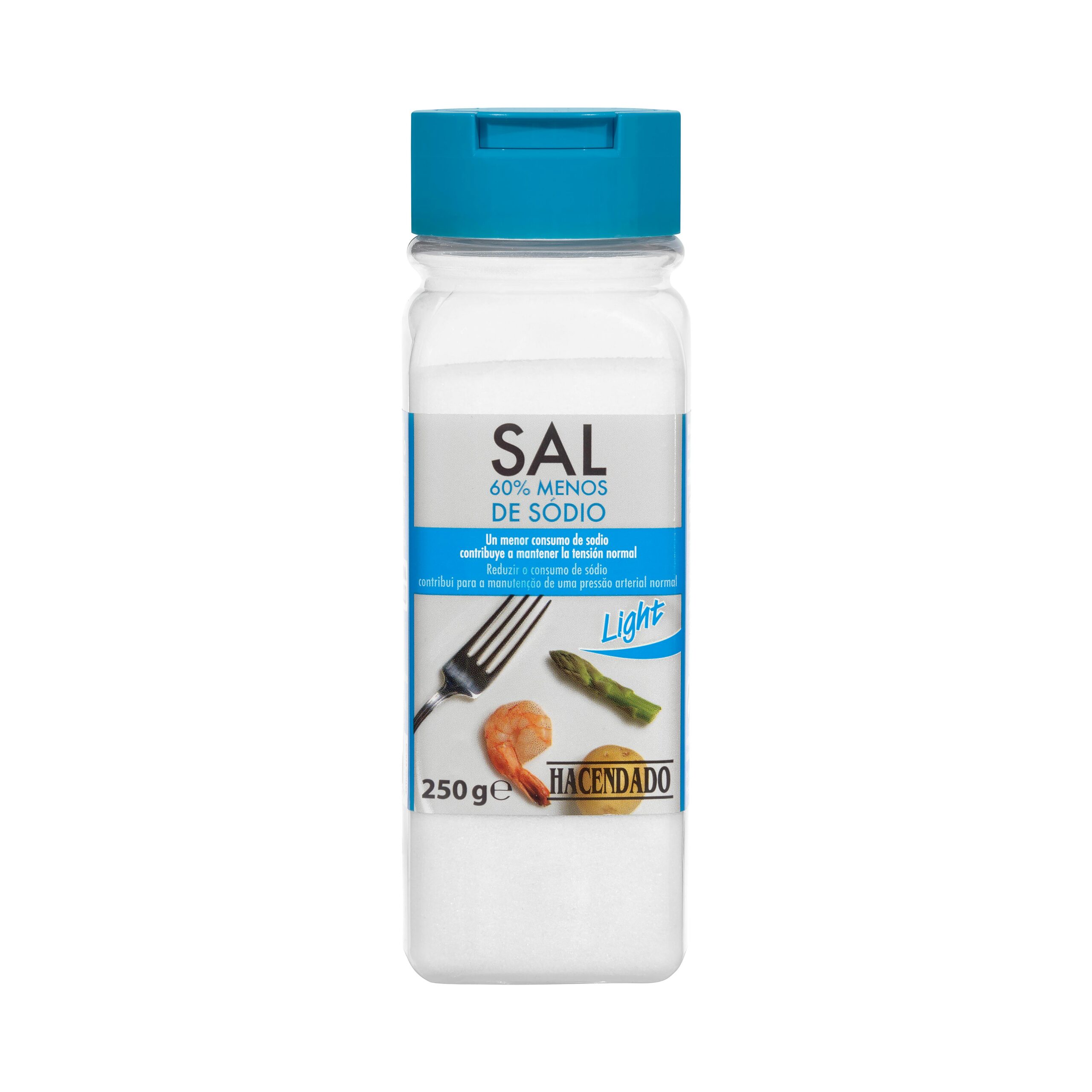 Sal 60% menos de sodio Hacendado
