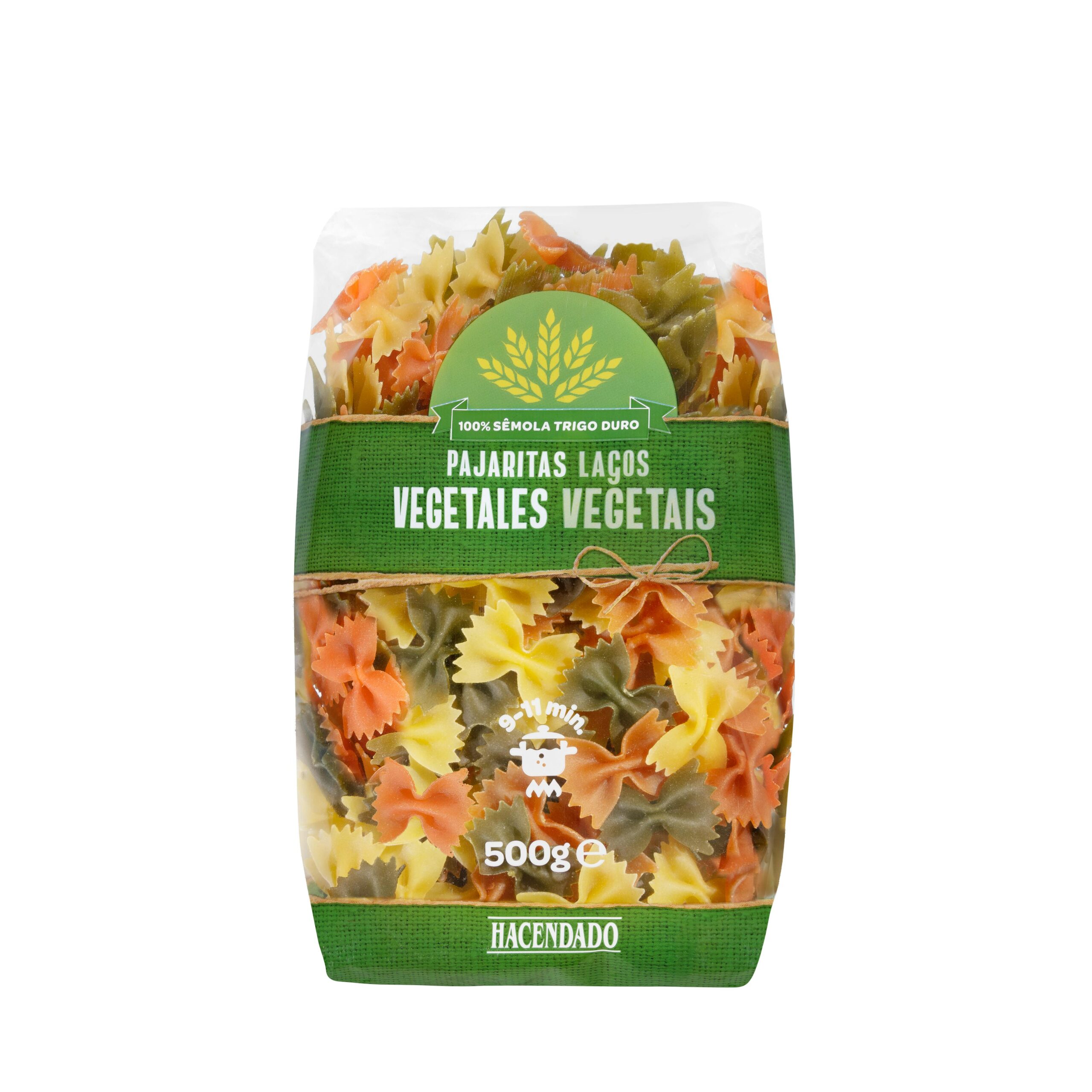 Pajaritas vegetales Hacendado