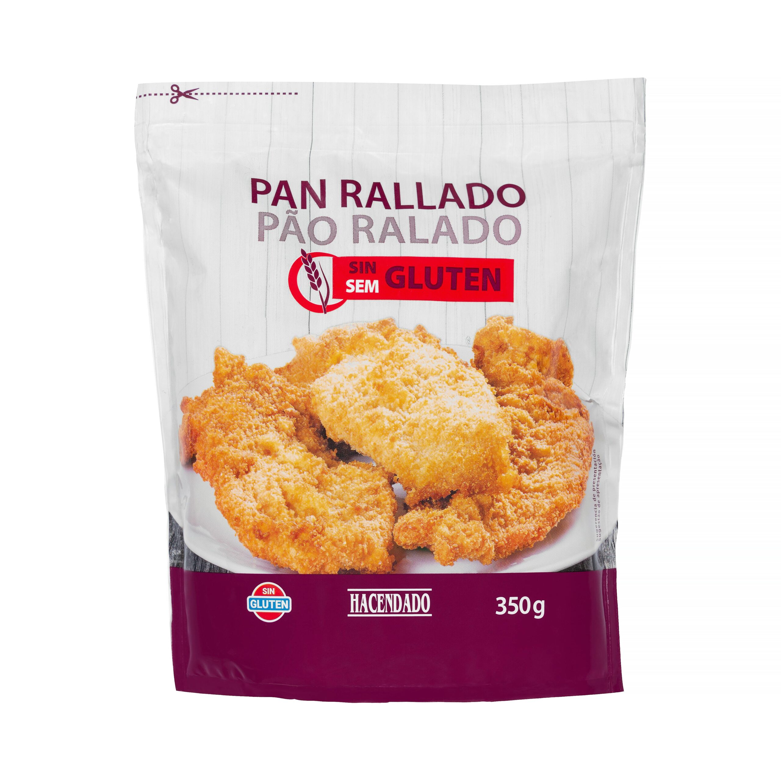 Pan rallado sin gluten Hacendado