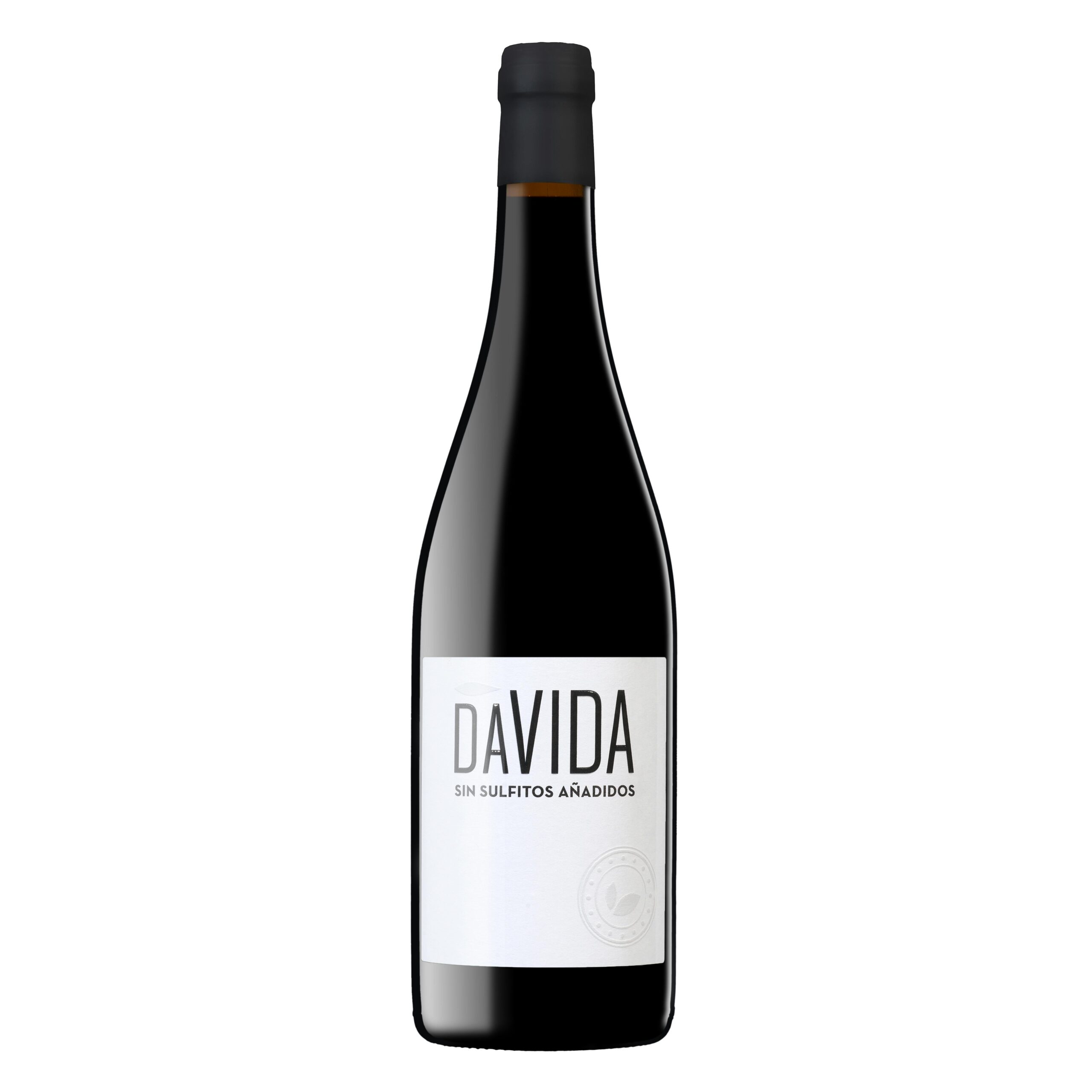 Vino tinto sin sulfitos añadidos Davida D.O. Navarra
