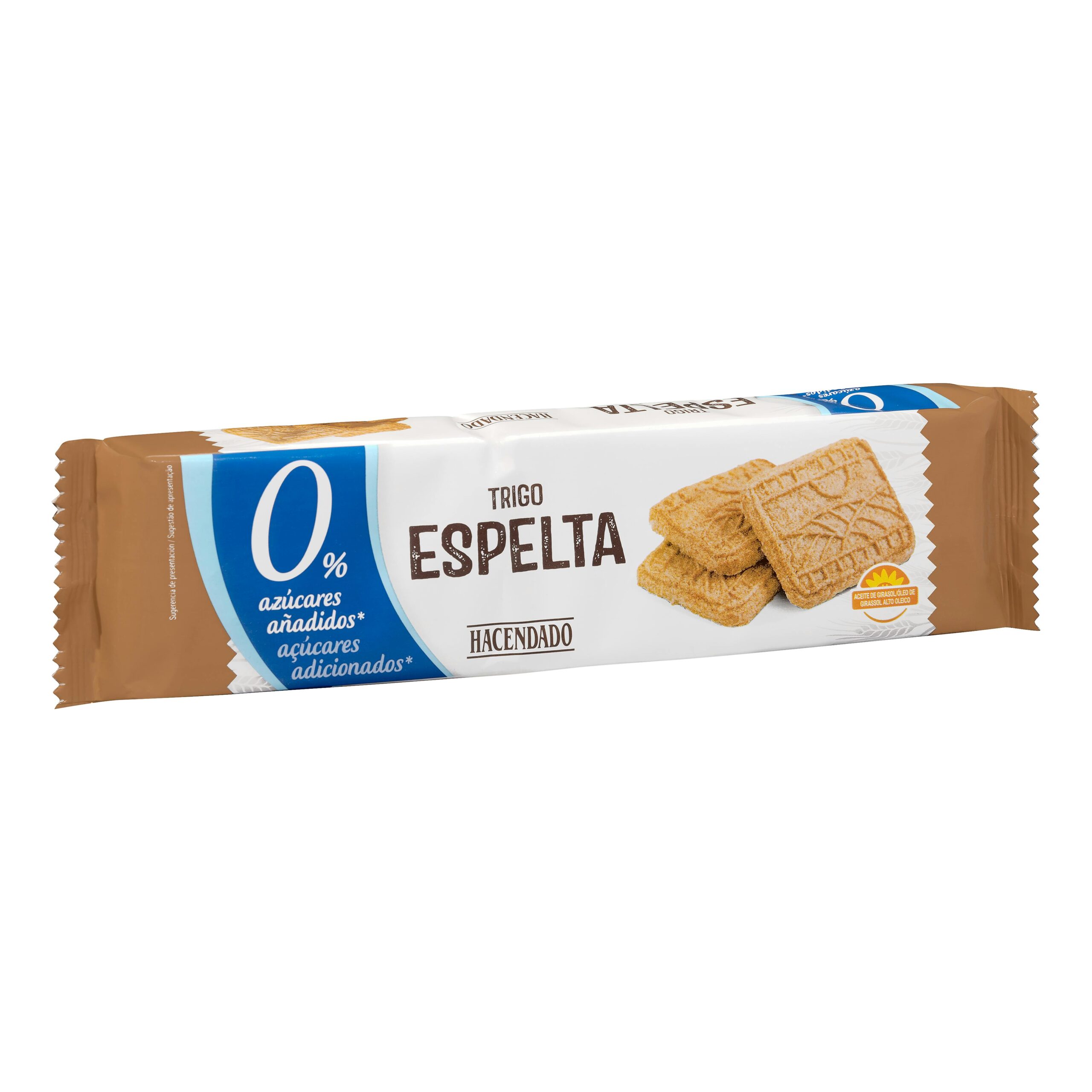 Galletas de espelta Hacendado 0% azúcares añadidos