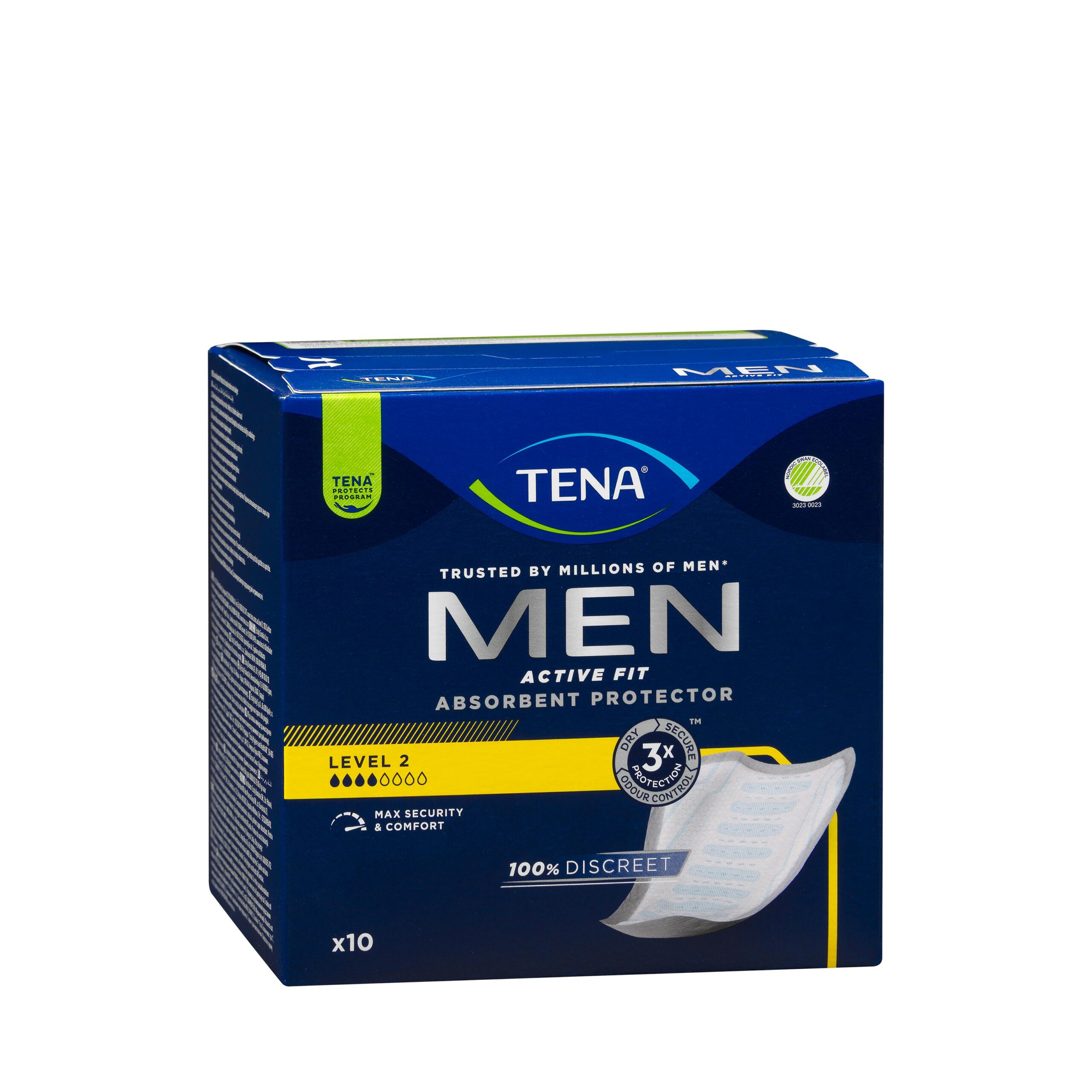 Compresa de incontinencia Tena masculina