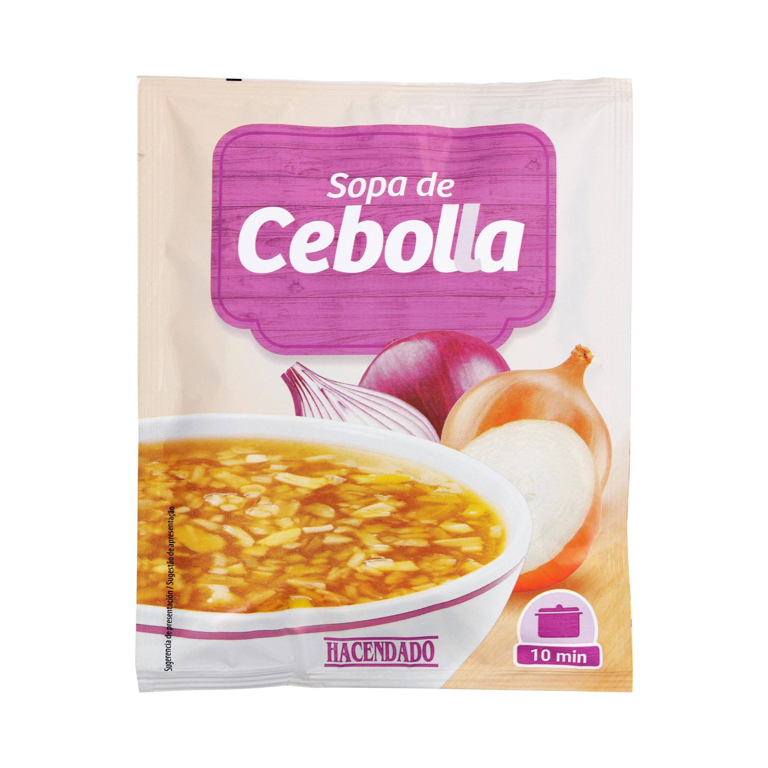 Sopa de cebolla Hacendado